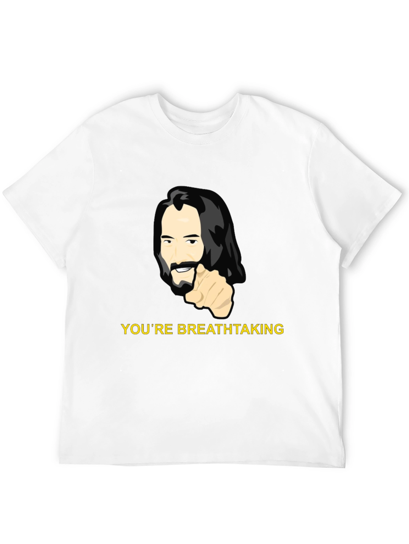 Youre Breathtaking T-Shirt - Keanu Reeves Graphic Tee