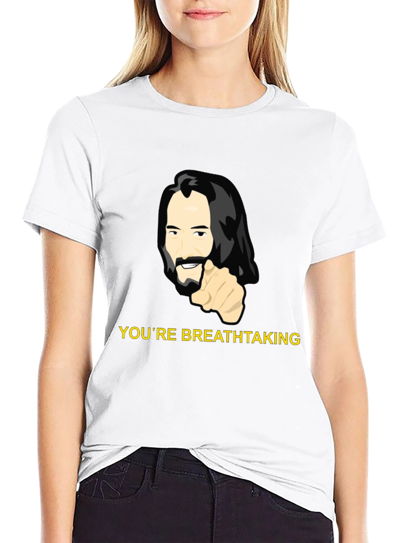 Youre Breathtaking T-Shirt - Keanu Reeves Graphic Tee