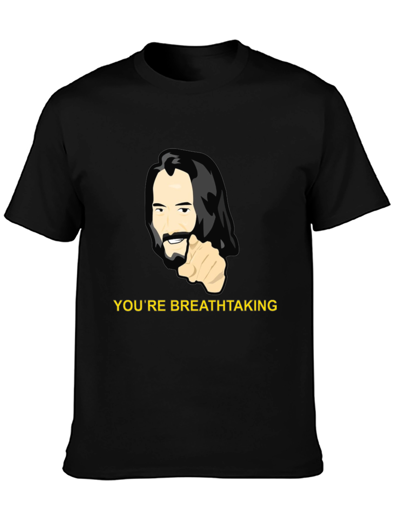 Youre Breathtaking T-Shirt - Keanu Reeves Graphic Tee