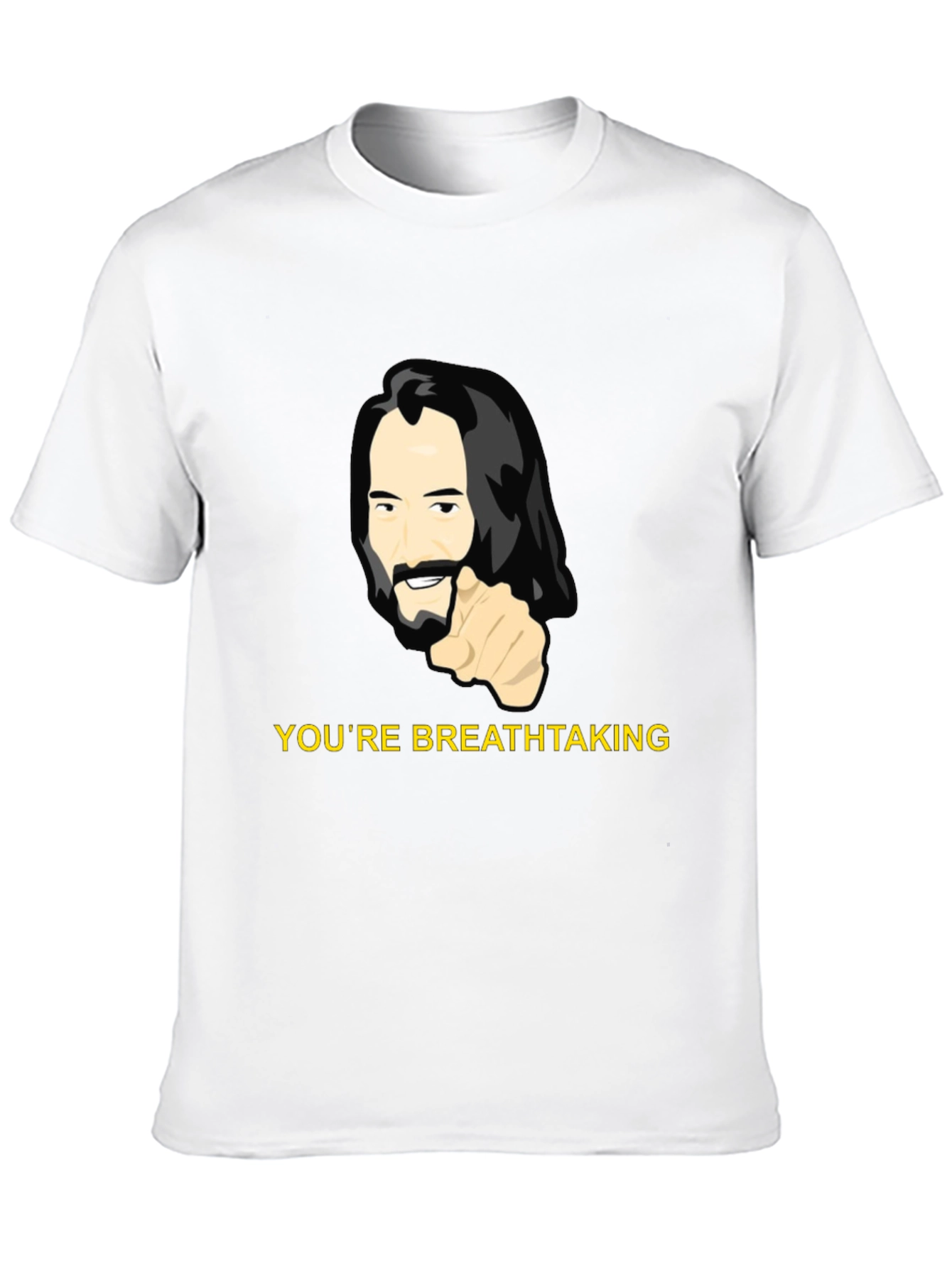 Youre Breathtaking T-Shirt - Keanu Reeves Graphic Tee