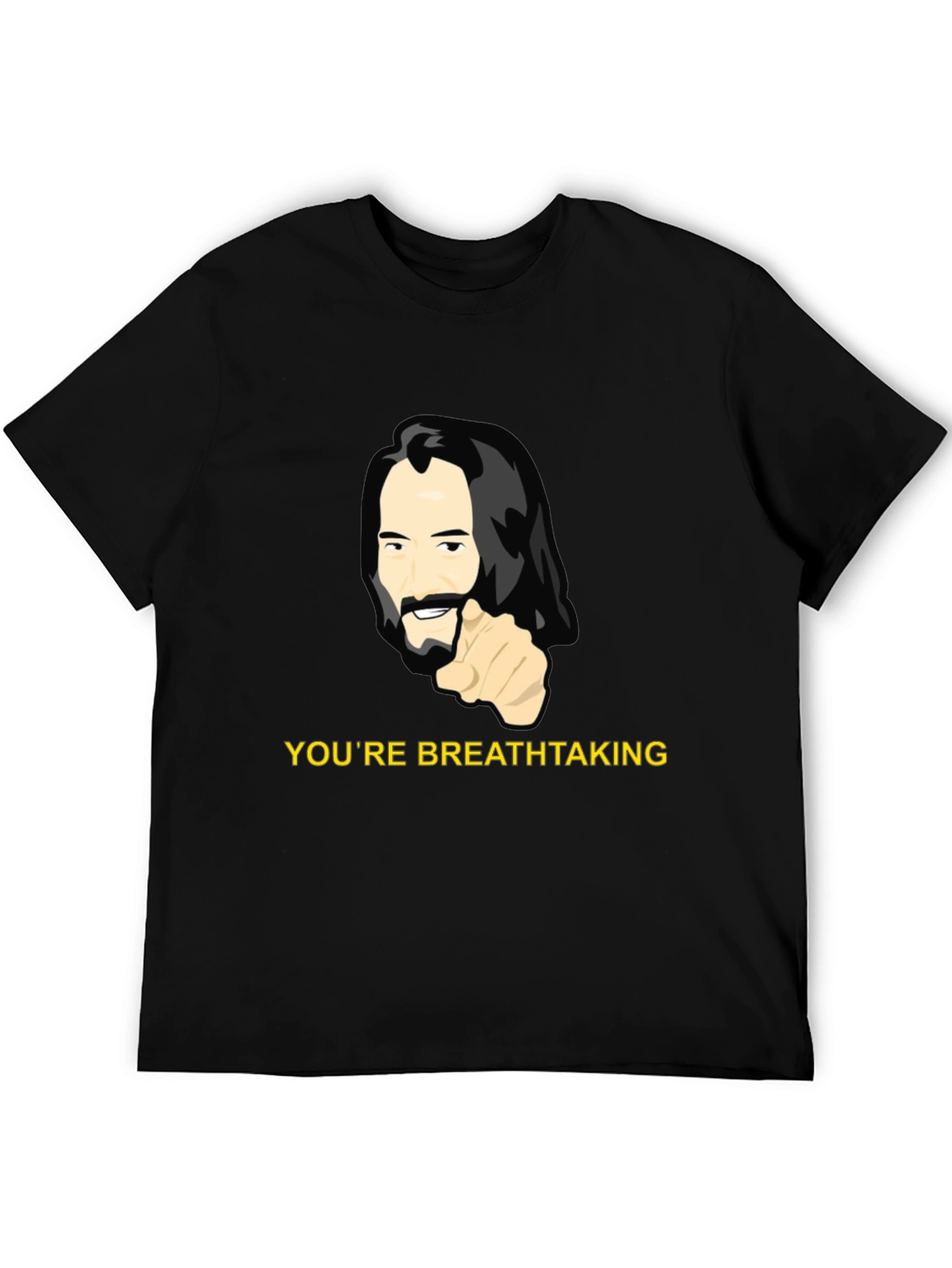 Youre Breathtaking T-Shirt - Keanu Reeves Graphic Tee