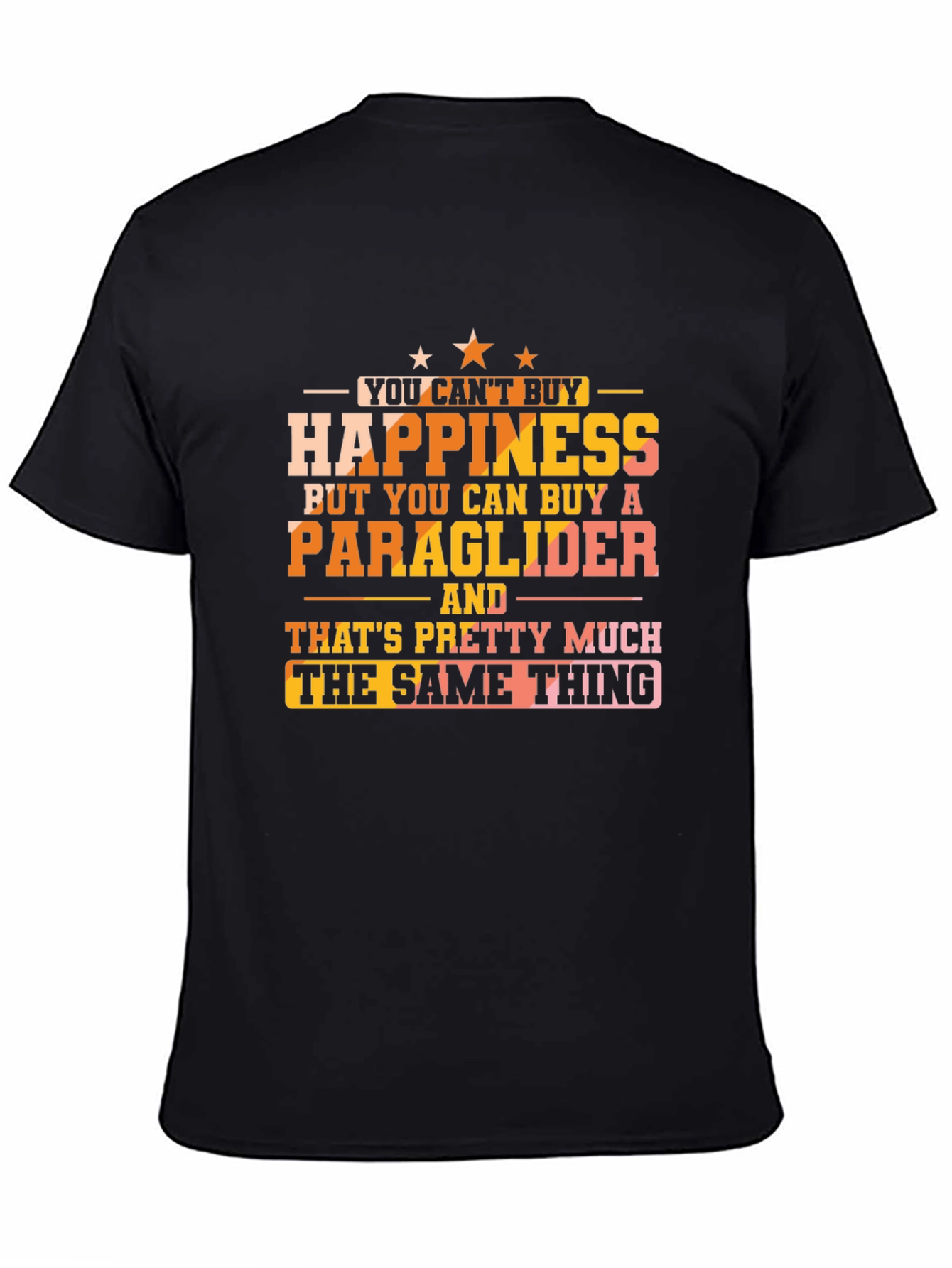 Happiness Paraglider Graphic Tee