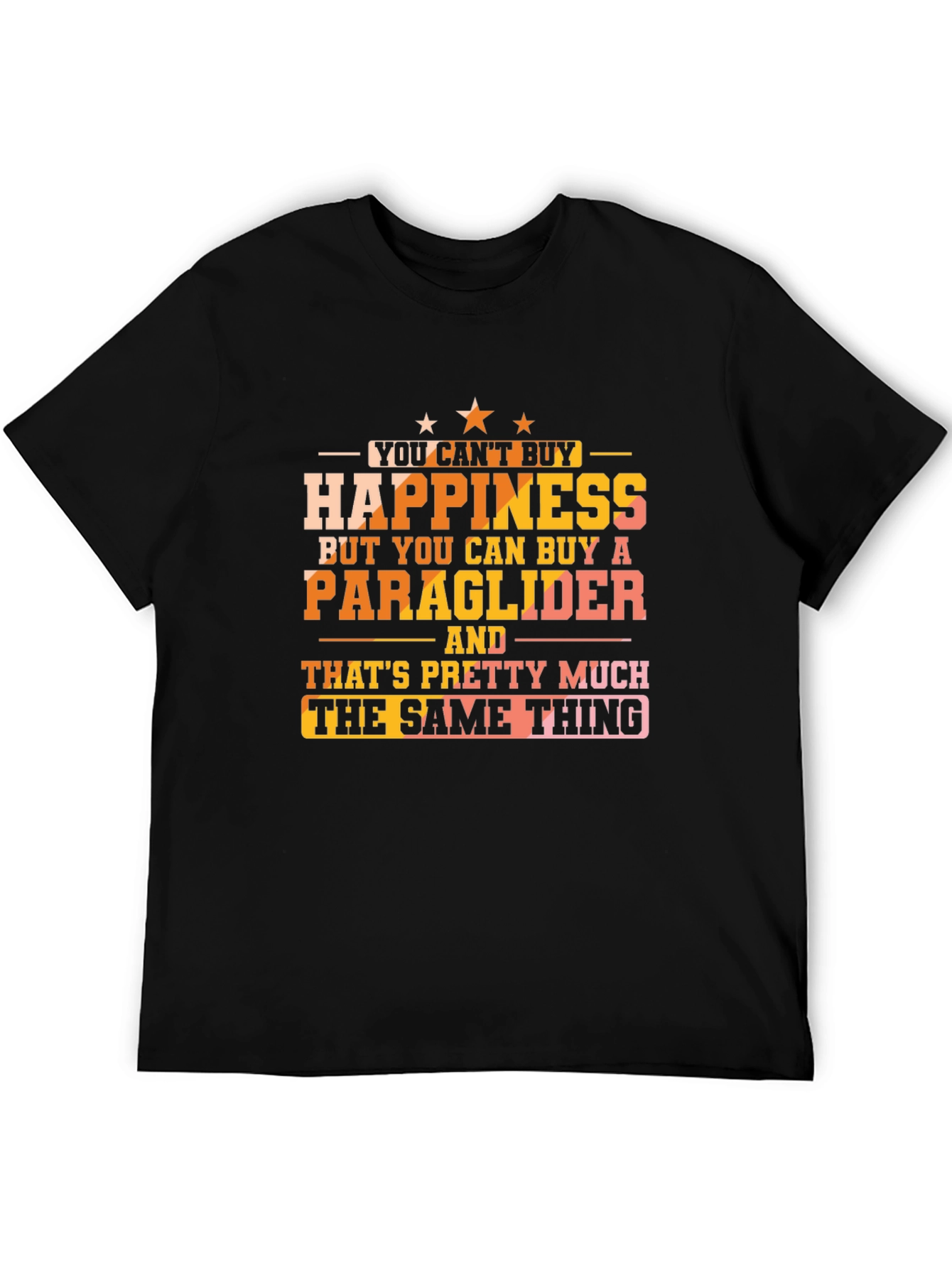 Happiness Paraglider Graphic Tee