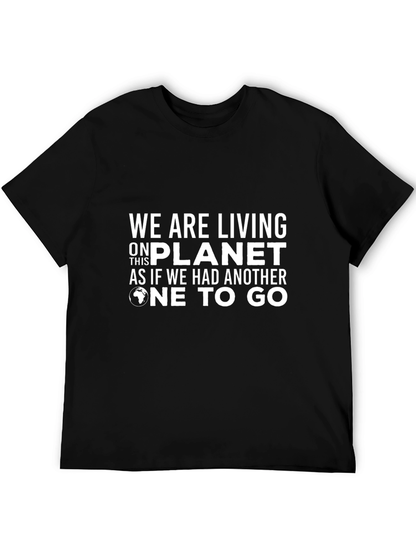 Environmental Awareness T-Shirt - Planet Conservation Tee