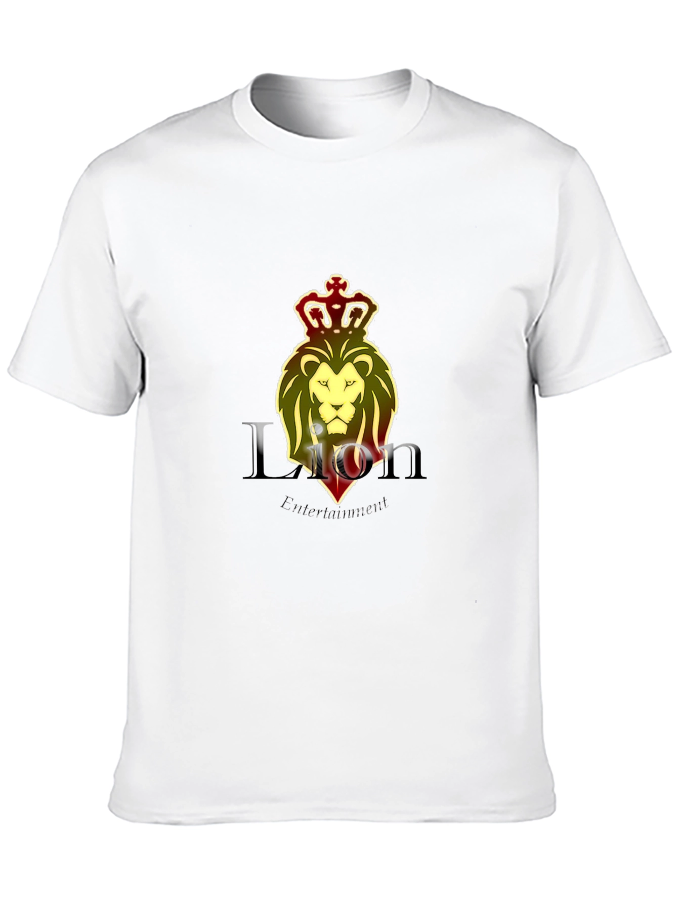 Lion Entertainment Black T-Shirt Graphic Tee