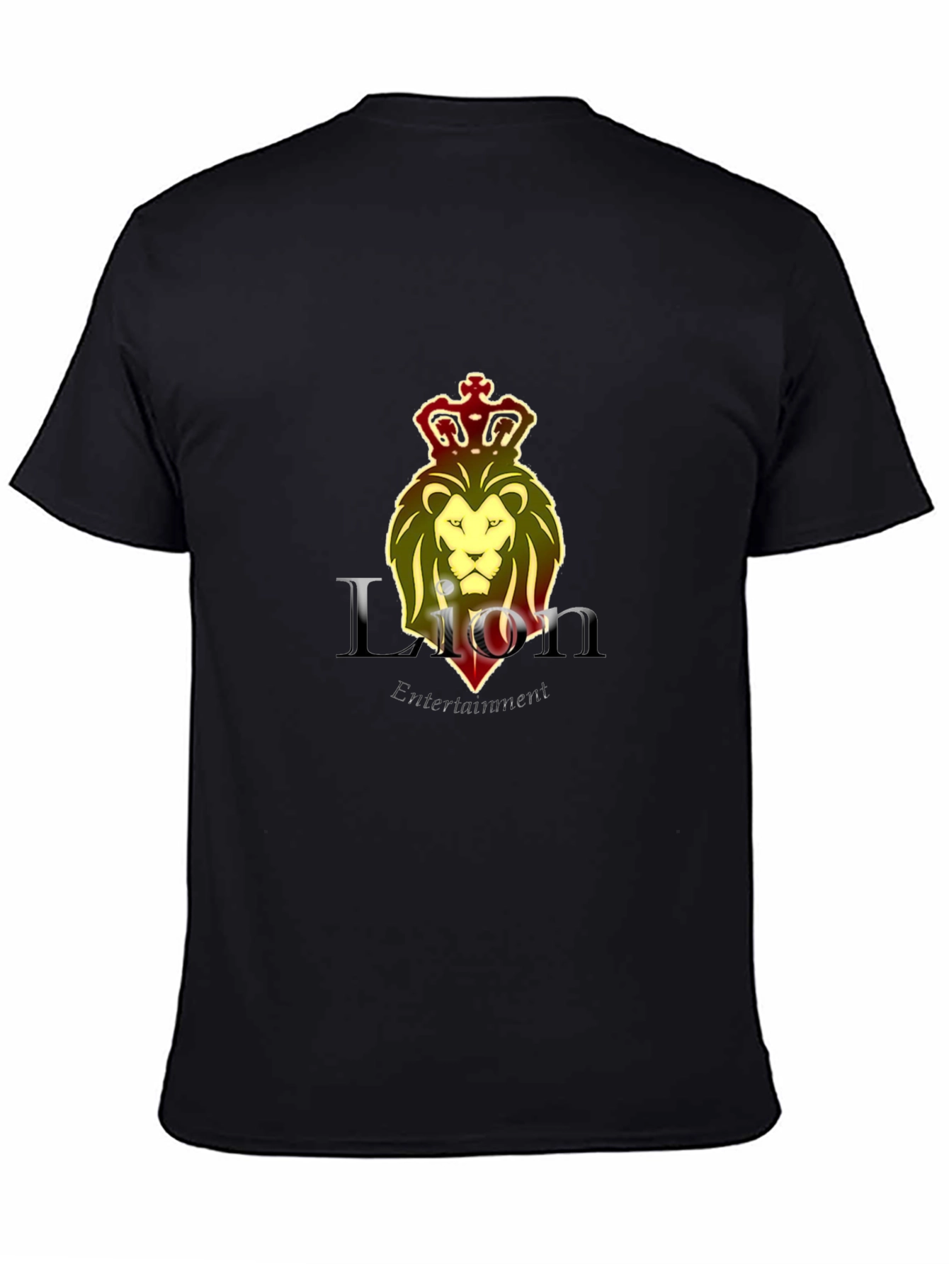 Lion Entertainment Black T-Shirt Graphic Tee