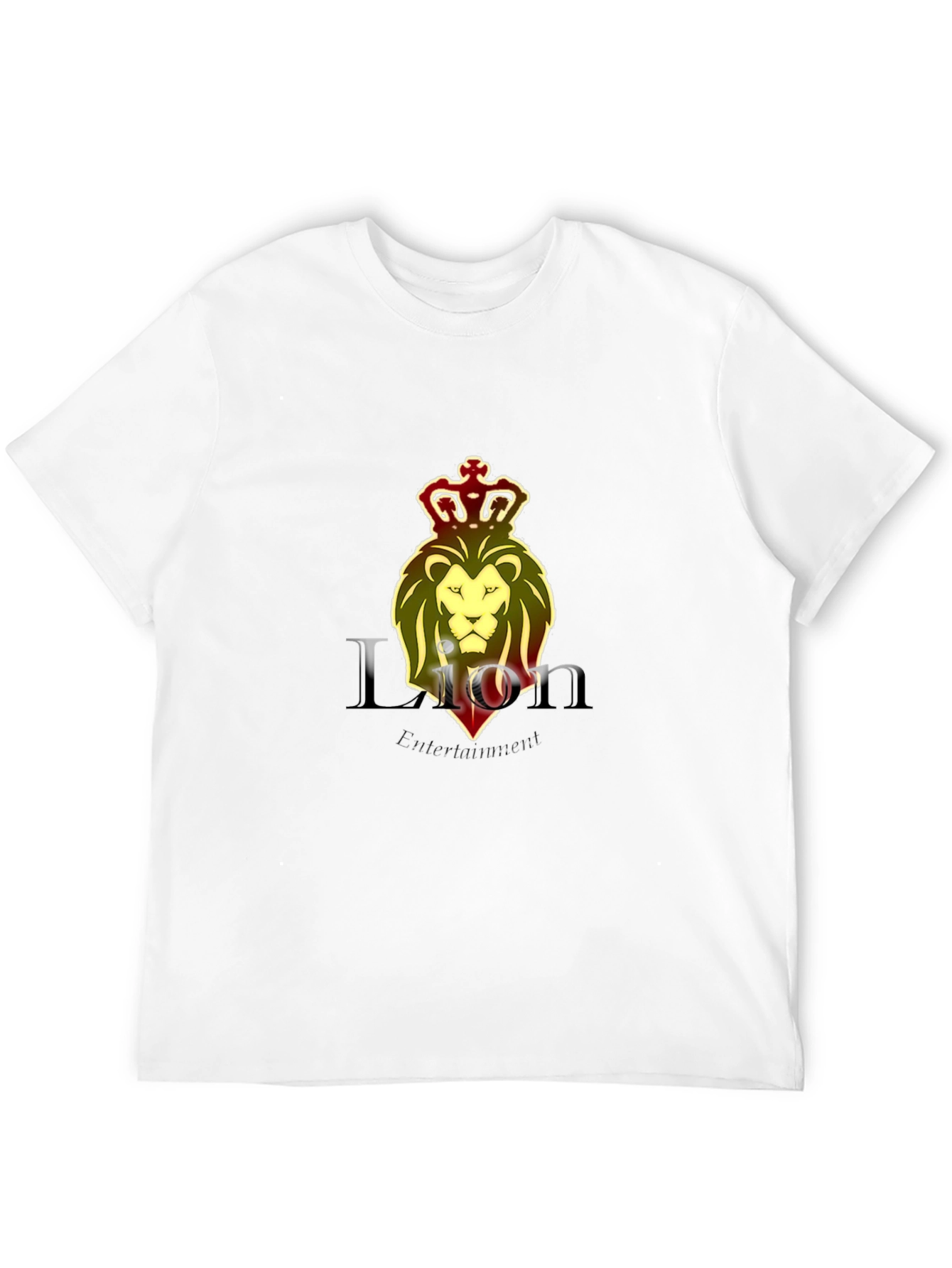 Lion Entertainment Black T-Shirt Graphic Tee