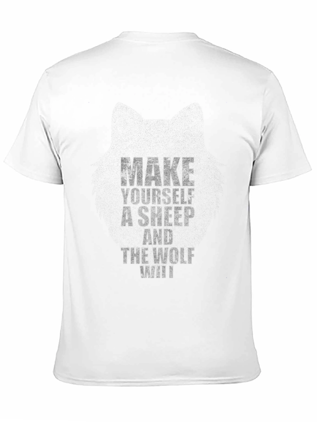 Make Yourself A Sheep Graphic Tee - Black