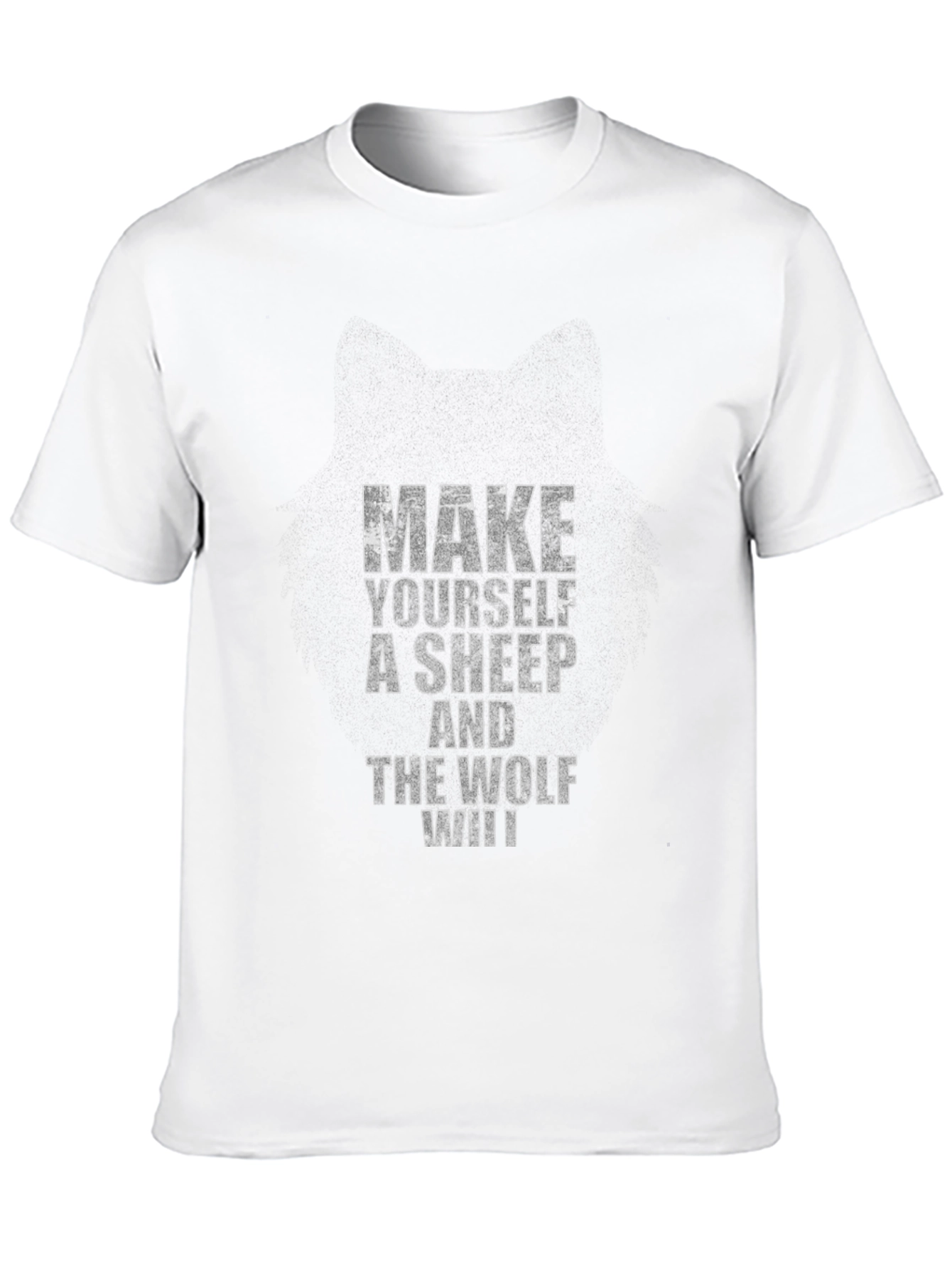Make Yourself A Sheep Graphic Tee - Black