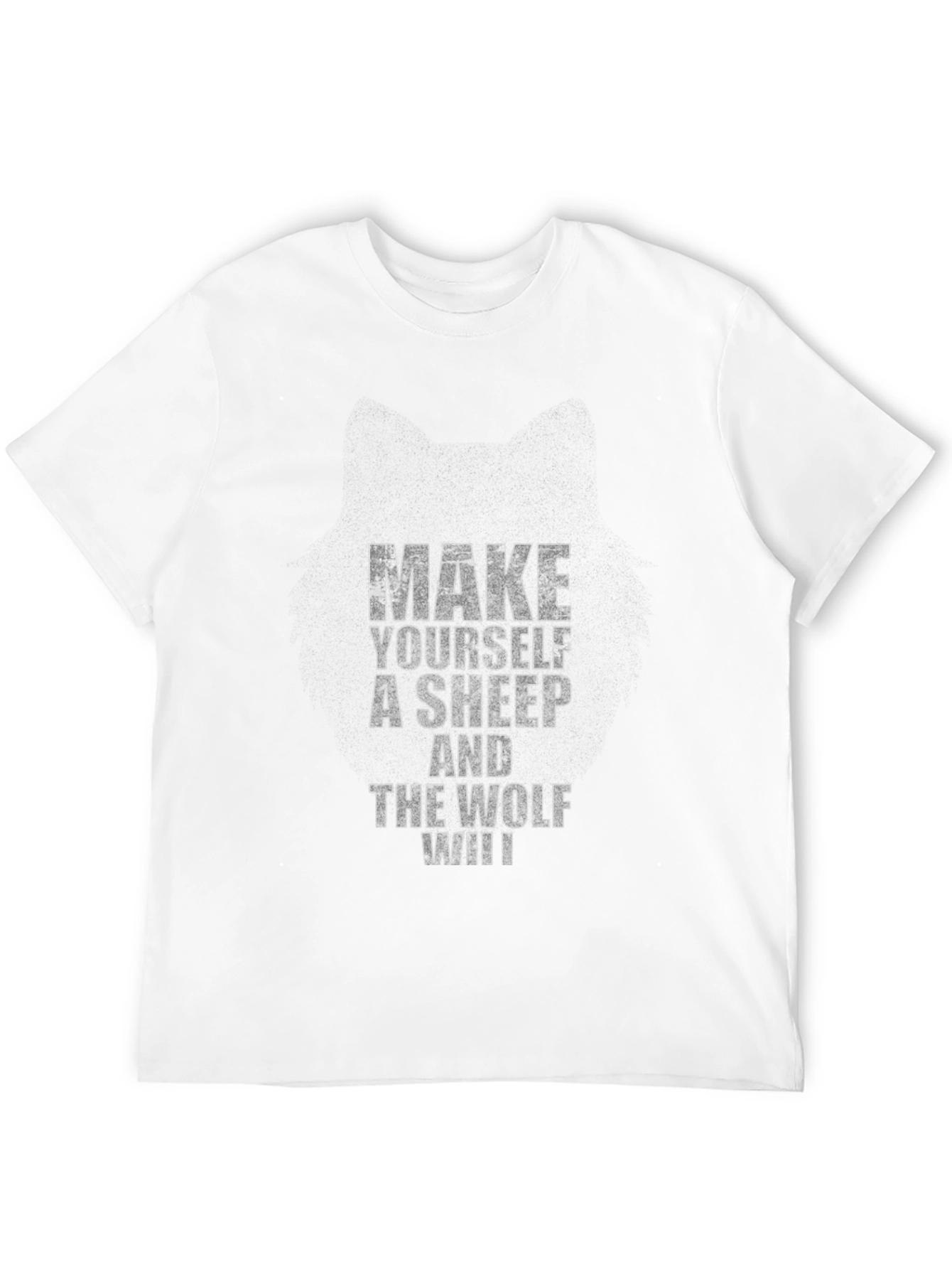 Make Yourself A Sheep Graphic Tee - Black
