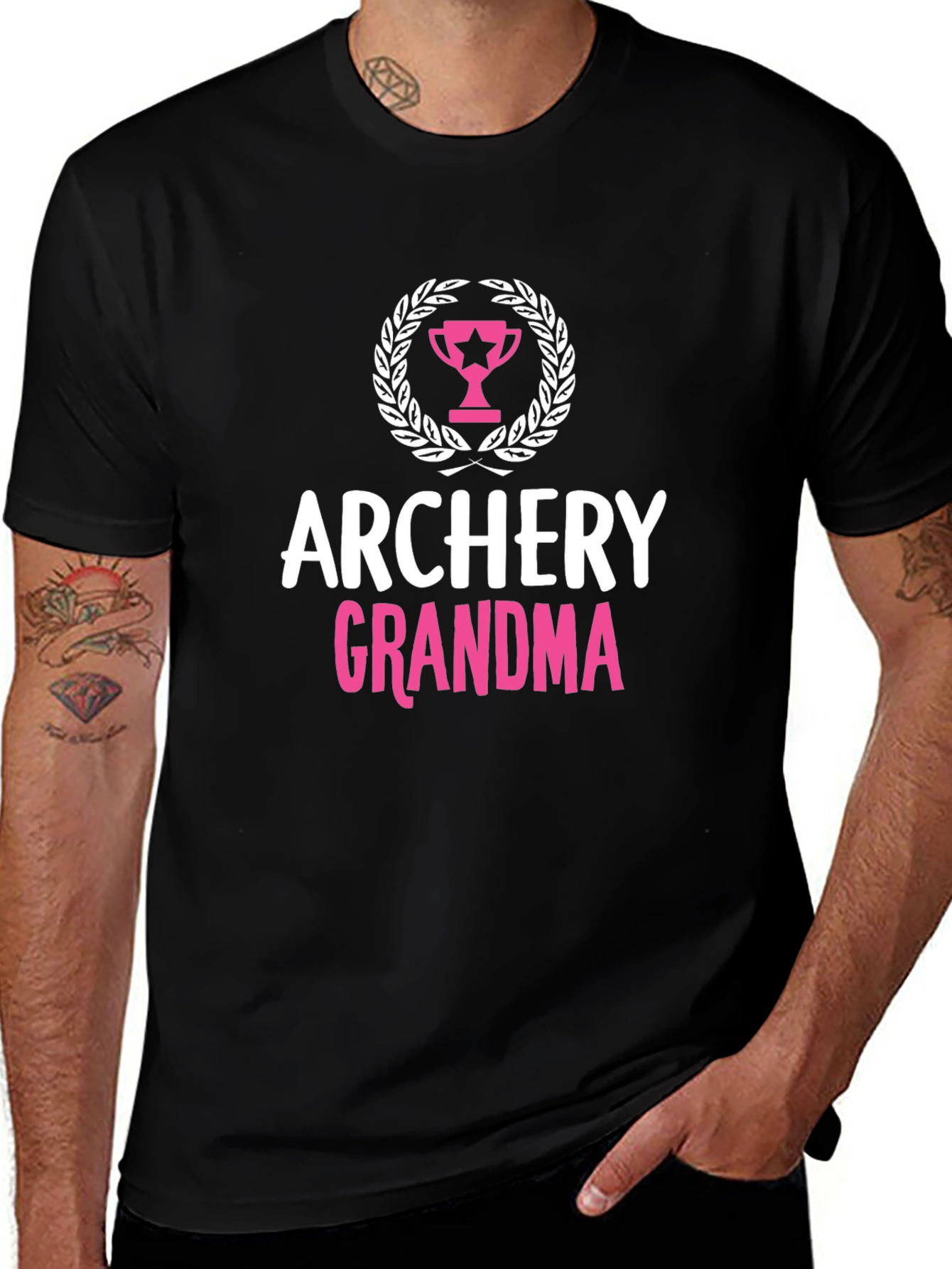 Archery Grandma T-Shirt - Perfect Gift for Grandmothers