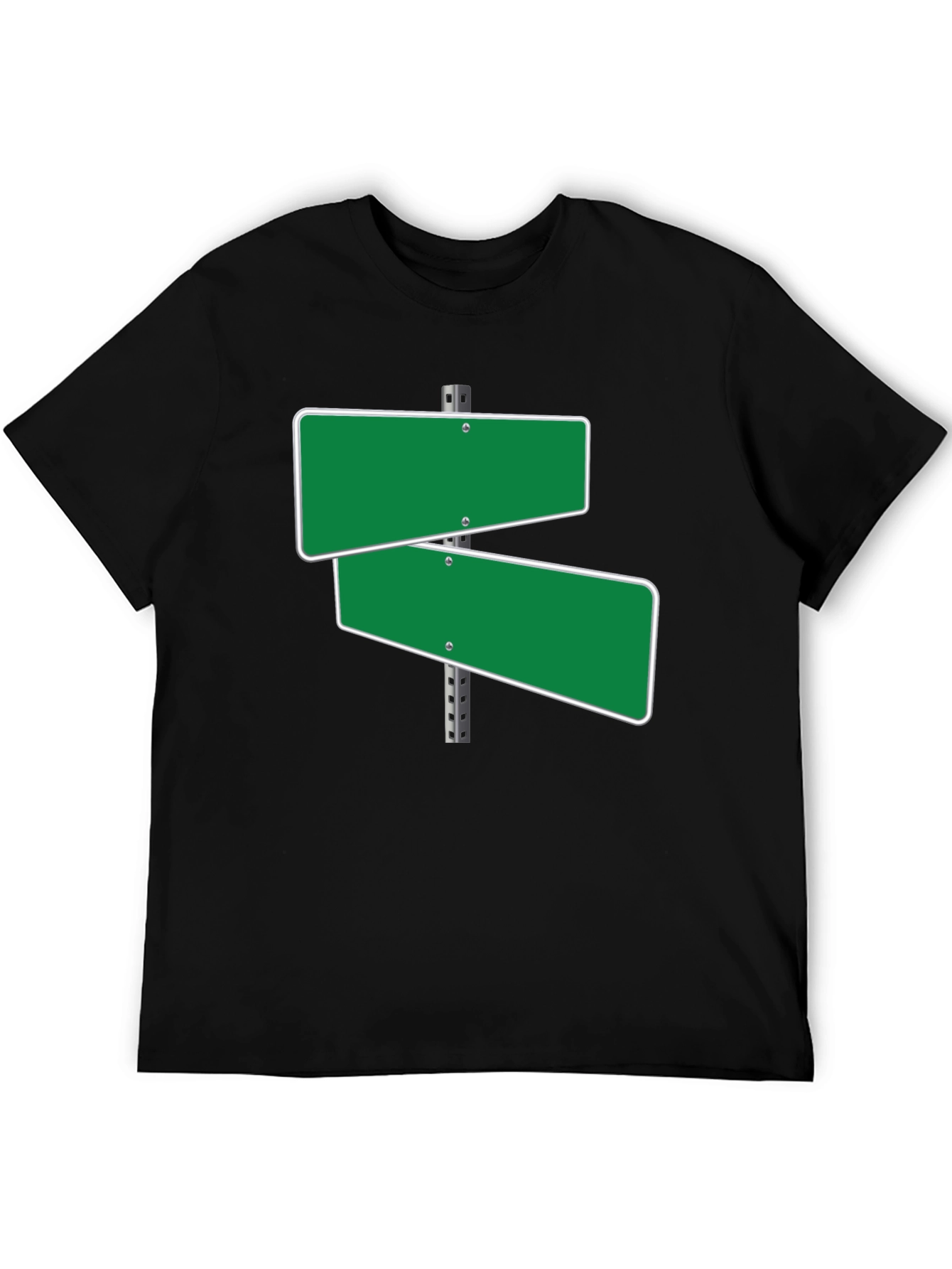 Road Sign T-Shirt - Green Street Sign Tee