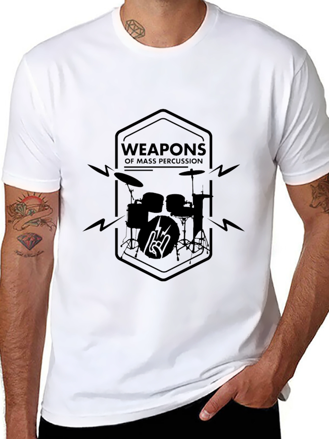 Weapons of Mass Percussion Graphic Tee