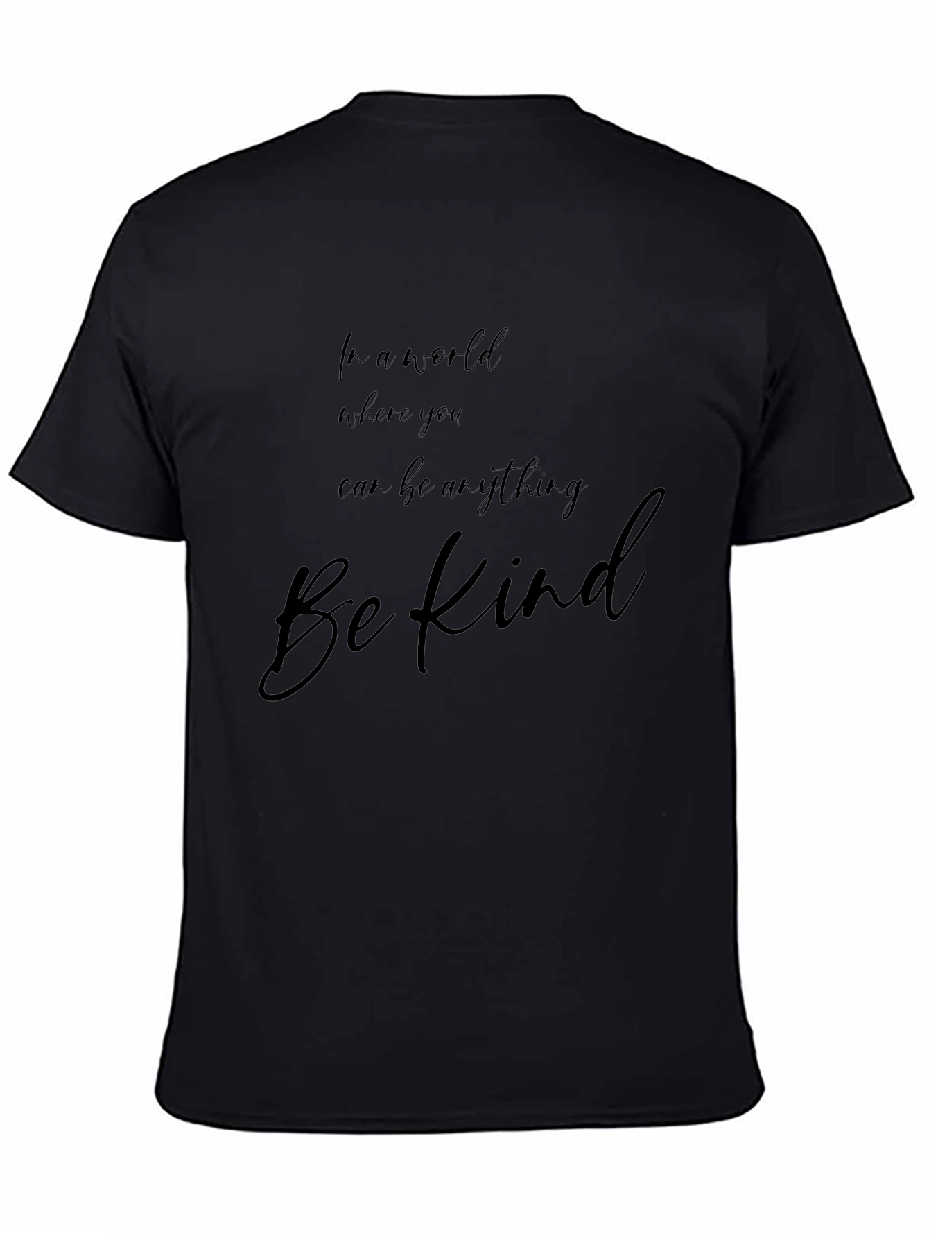 Be Kind Graphic Tee - Soft Cotton Blend