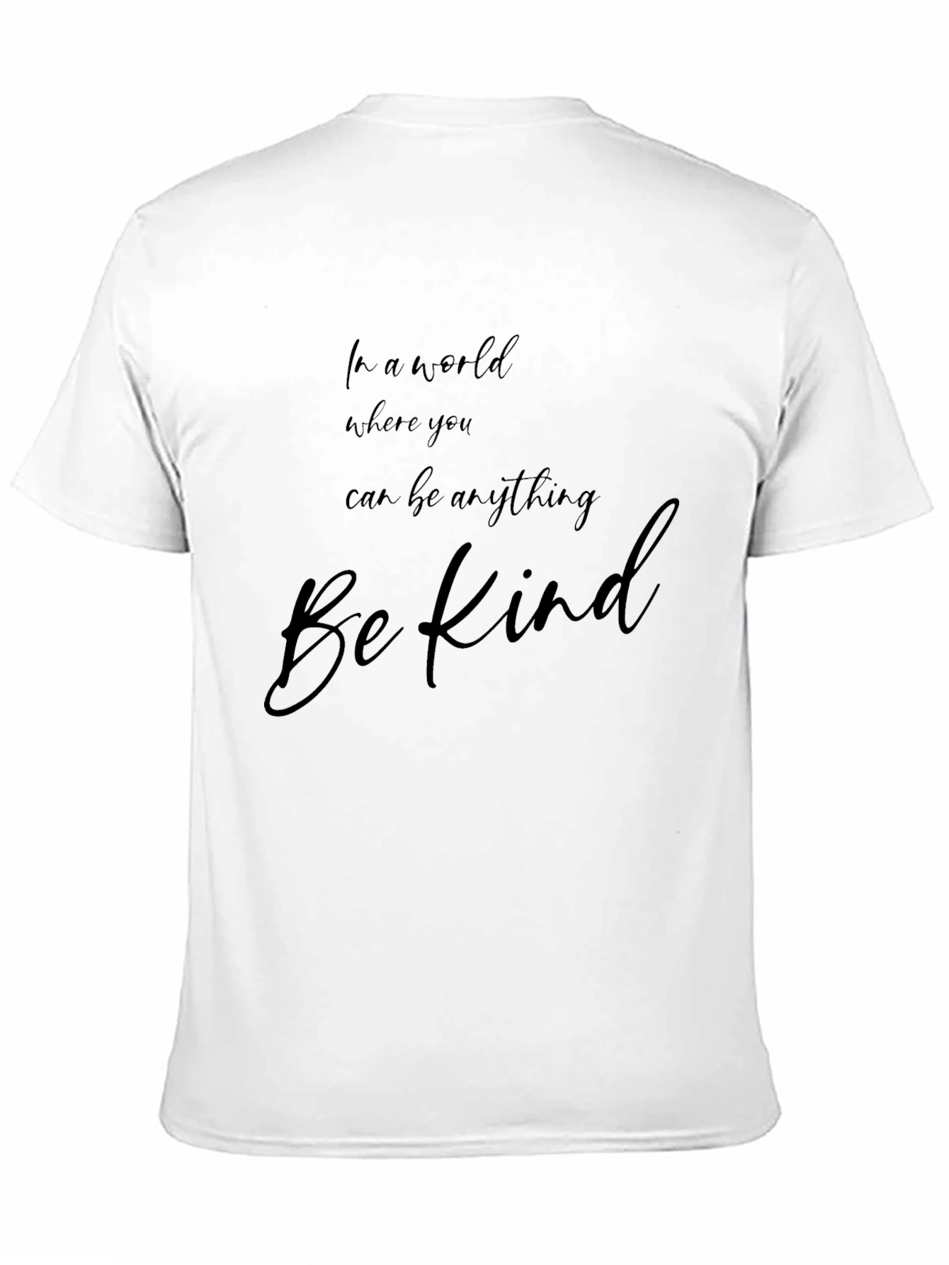 Be Kind Graphic Tee - Soft Cotton Blend
