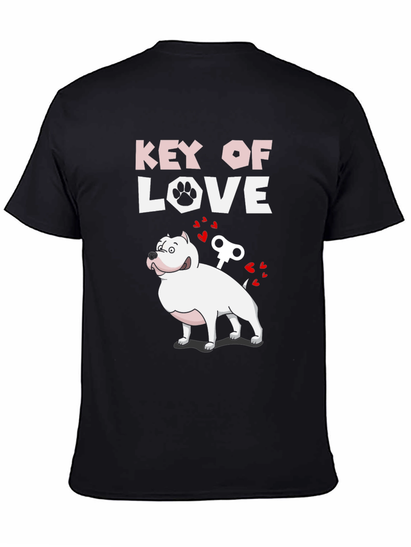 Key of Love Dog T-Shirt