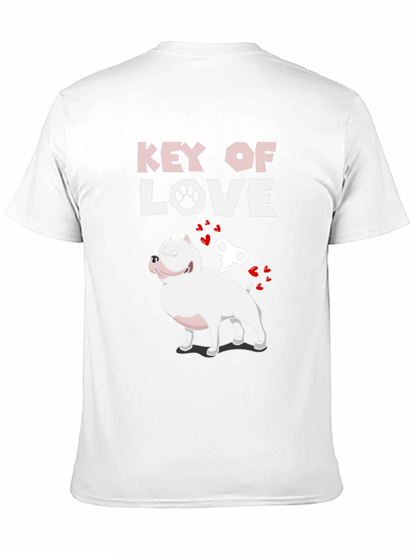 Key of Love Dog T-Shirt