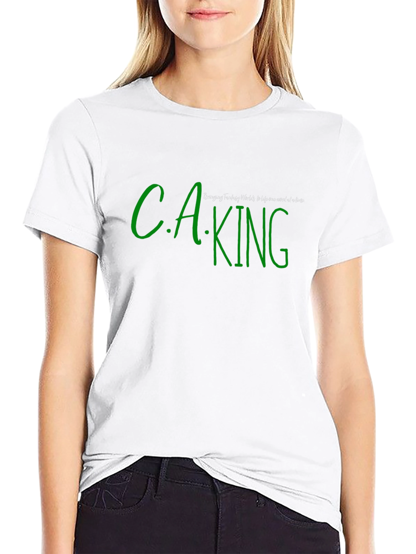 C.A. King Graphic Black T-Shirt