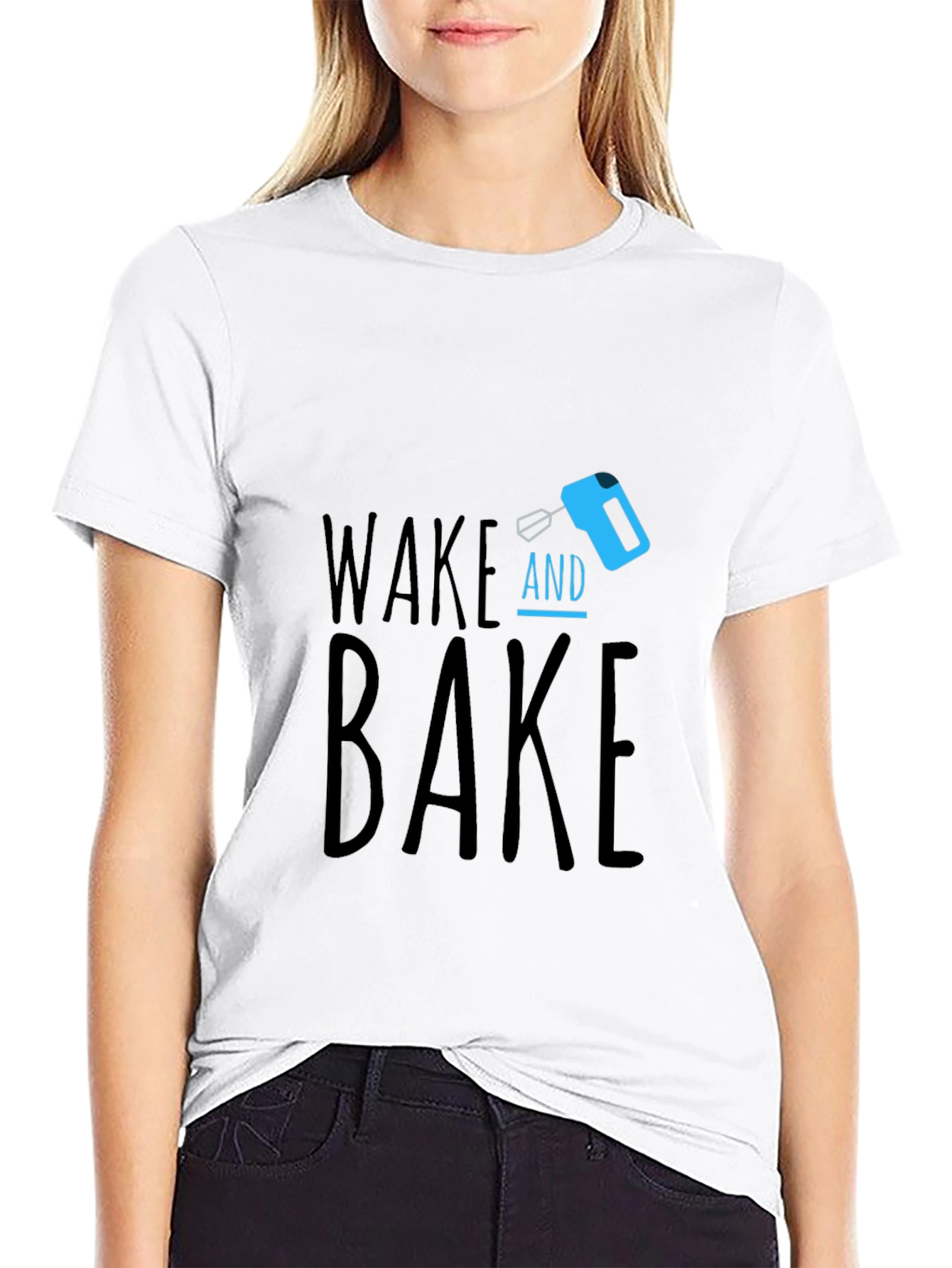 Wake and Bake T-Shirt - Novelty Graphic Tee