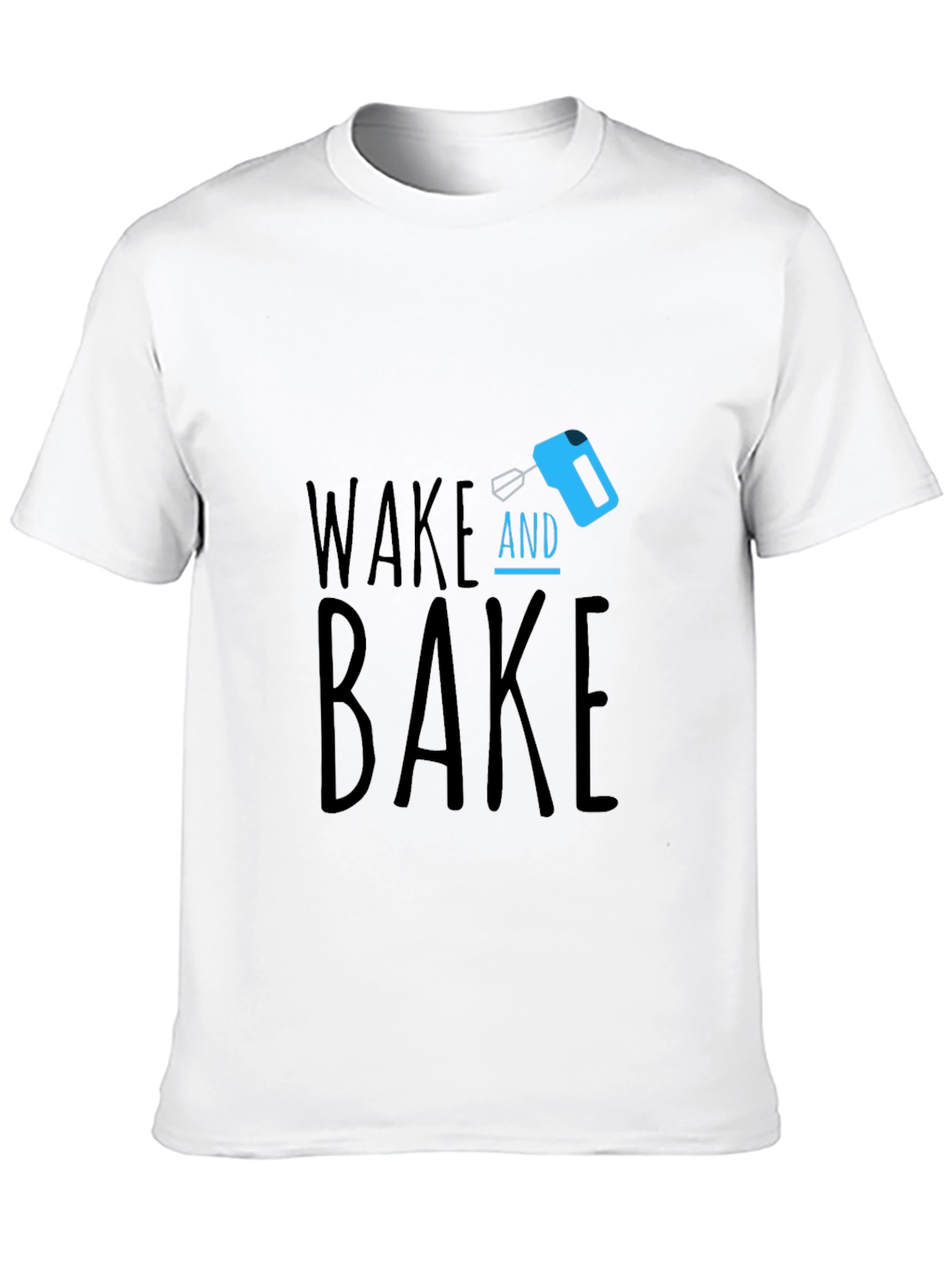 Wake and Bake T-Shirt - Novelty Graphic Tee