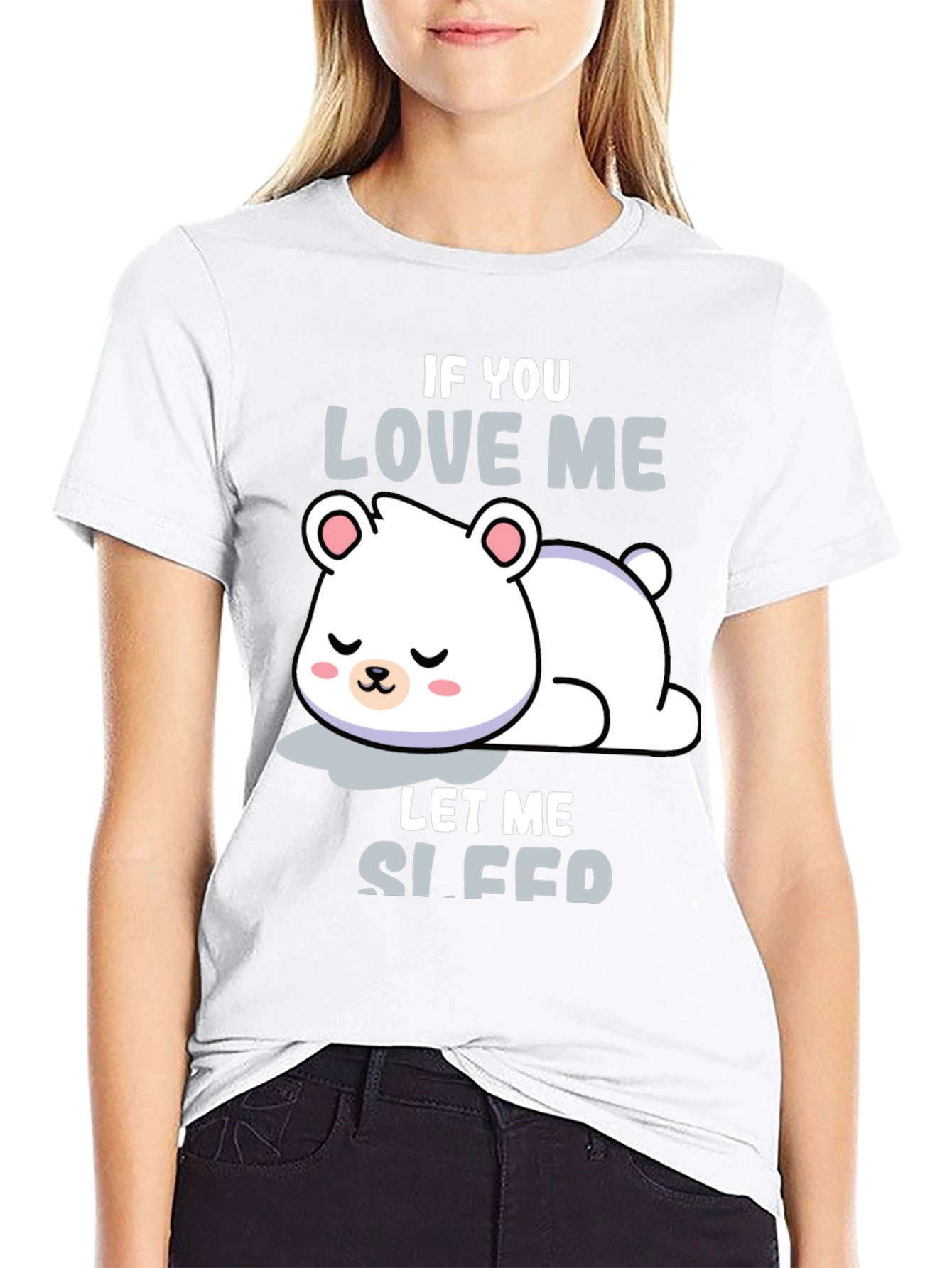 Cute Sleeping Bear T-Shirt
