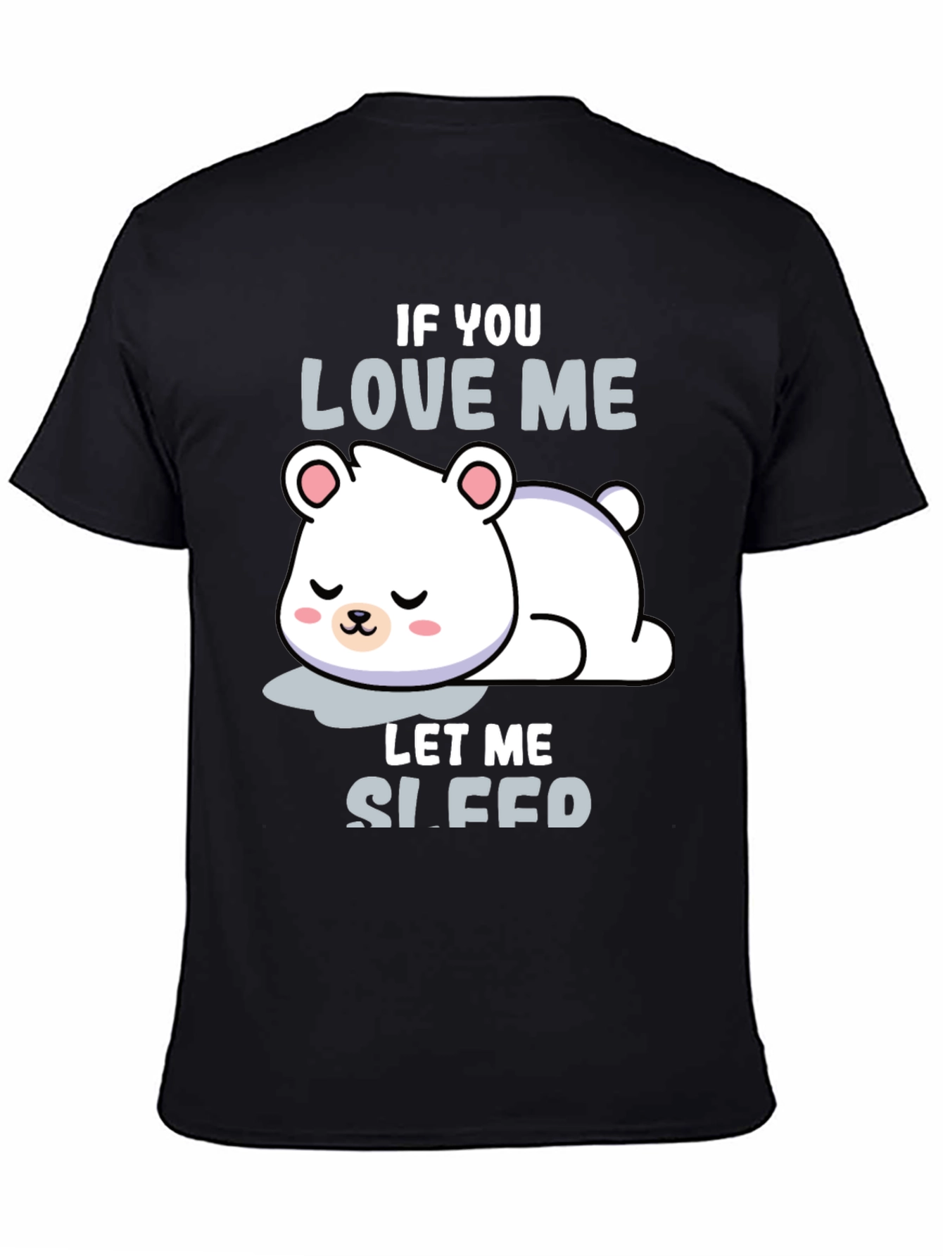 Cute Sleeping Bear T-Shirt
