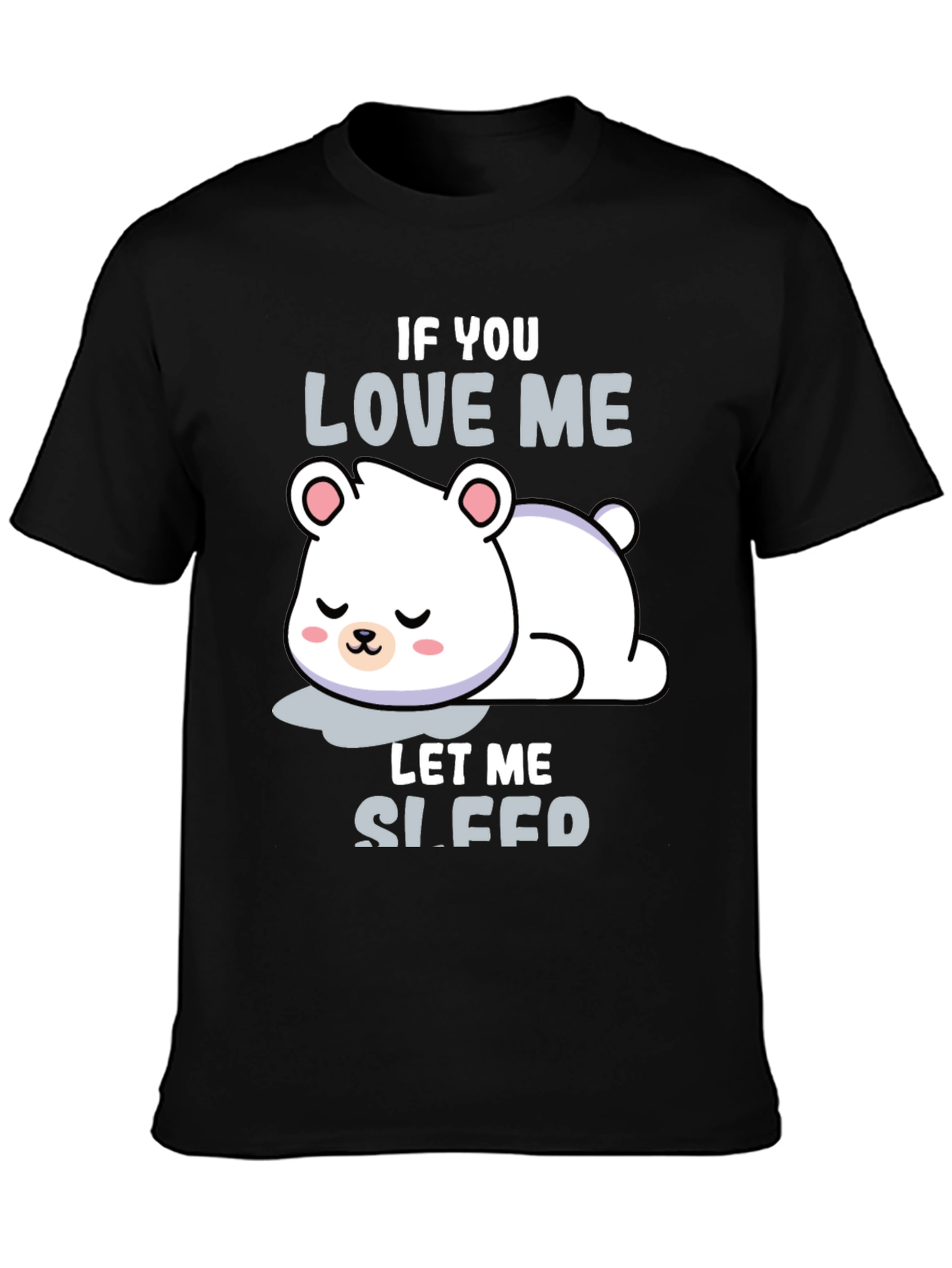Cute Sleeping Bear T-Shirt