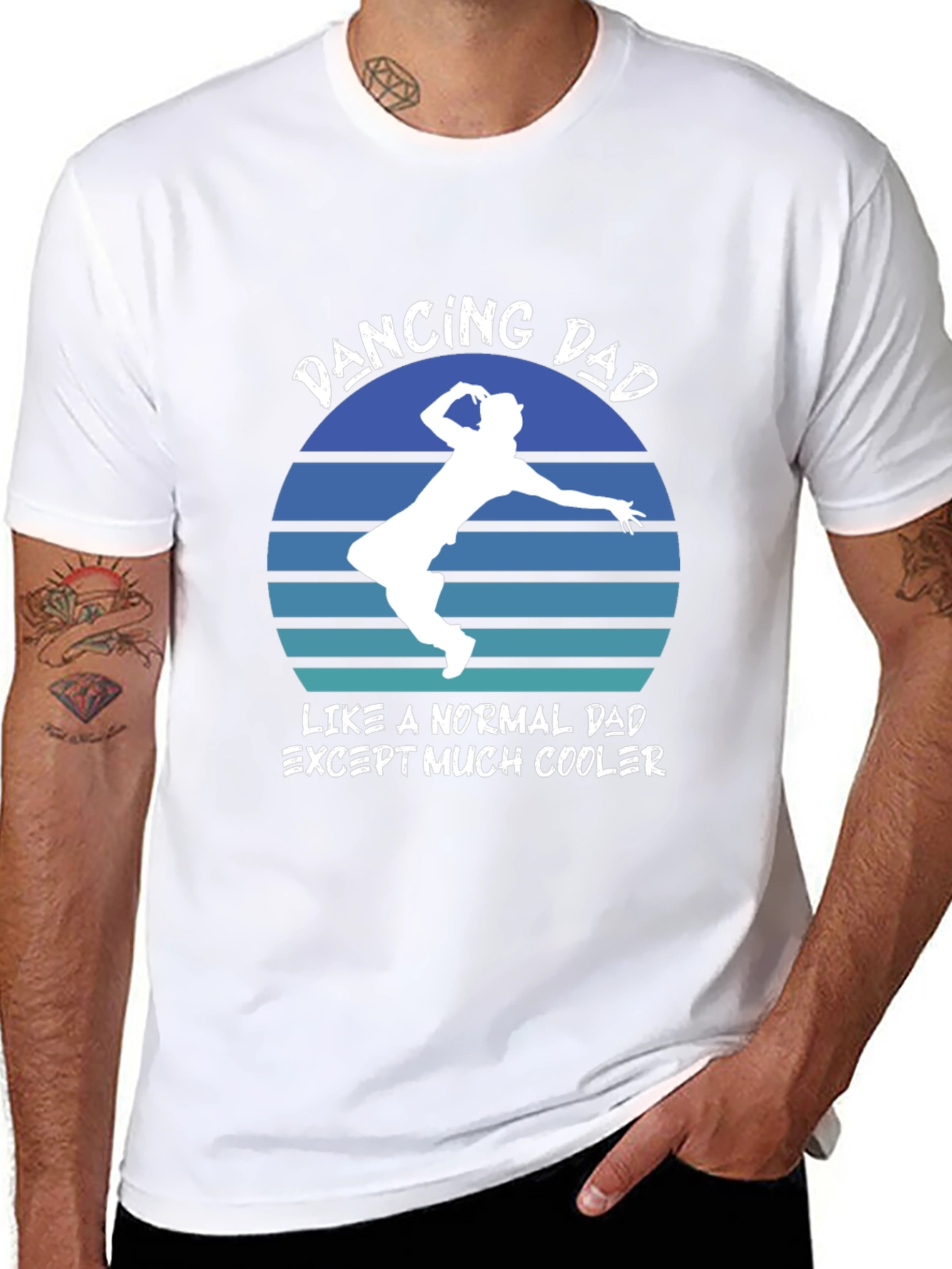 Dancing Dad T-Shirt - Cool Fathers Day Tee
