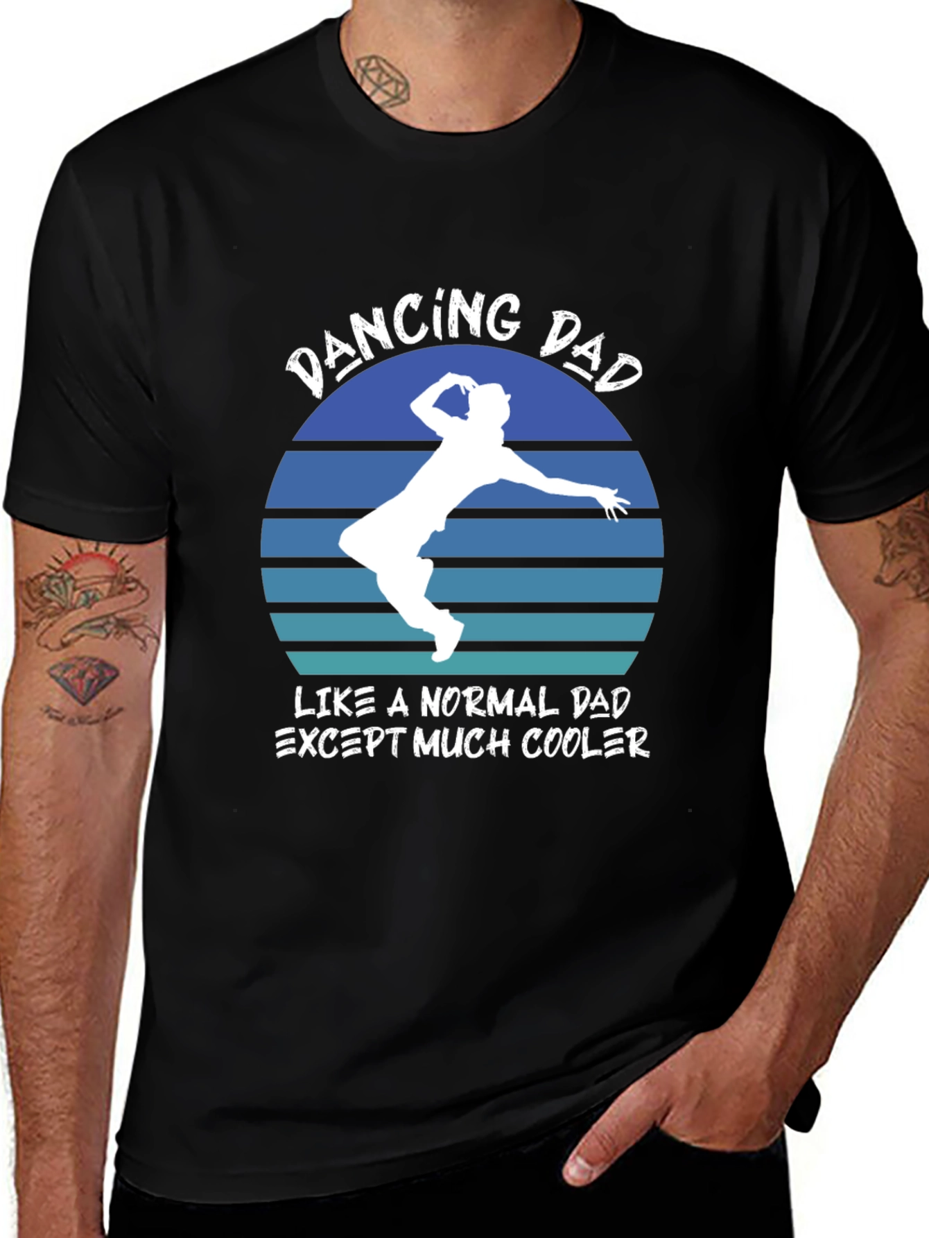 Dancing Dad T-Shirt - Cool Fathers Day Tee
