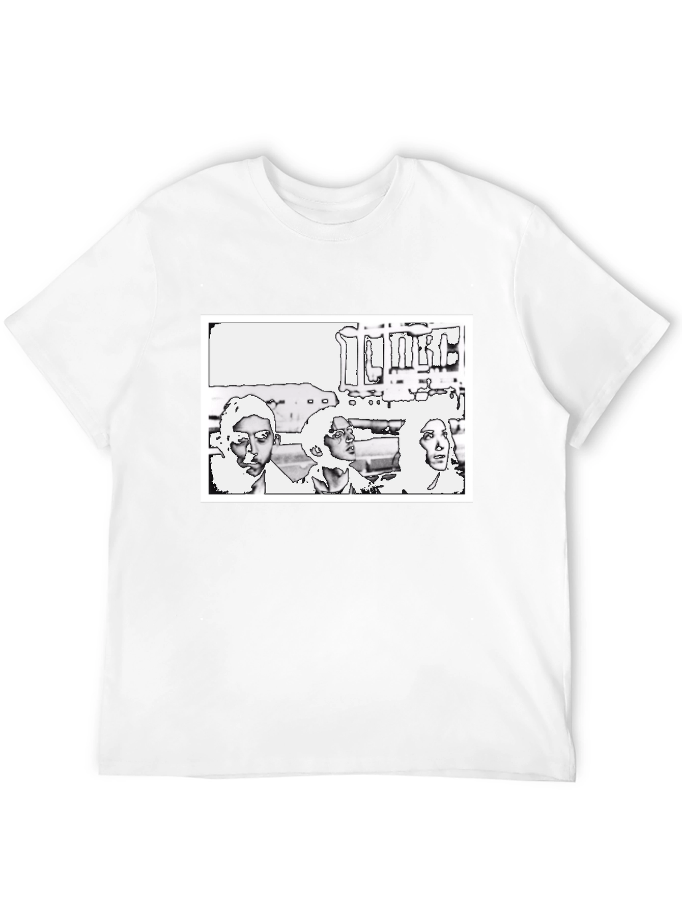 Abstract Graphic Print T-Shirt