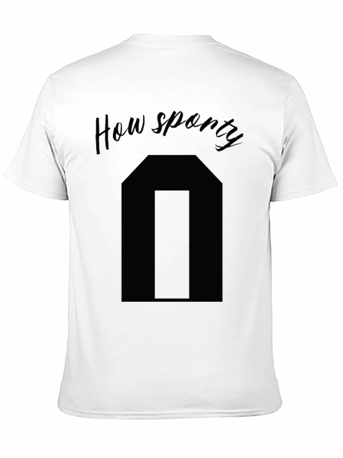 How Sporty T-Shirt - Mens Casual Tee