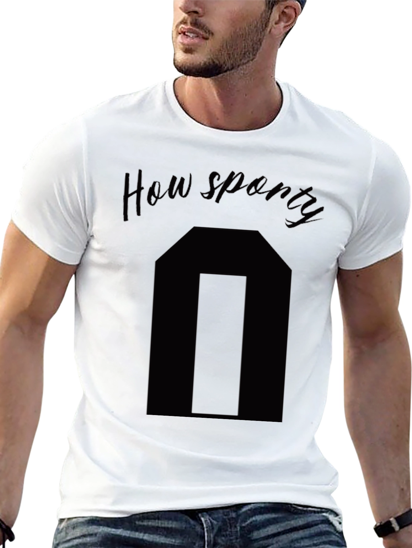 How Sporty T-Shirt - Mens Casual Tee