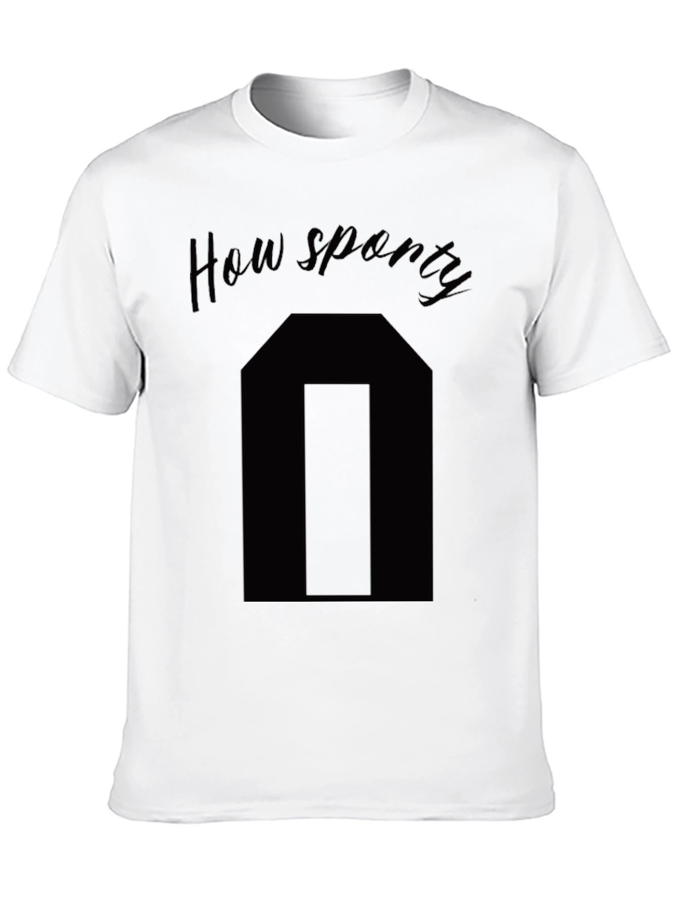 How Sporty T-Shirt - Mens Casual Tee