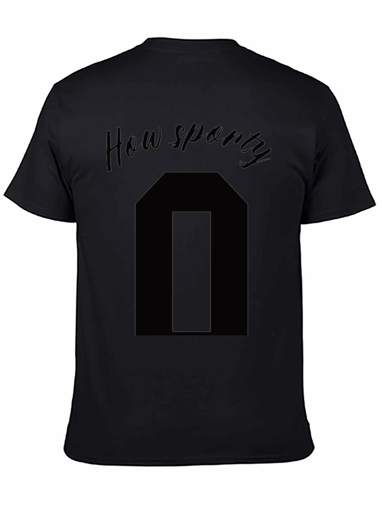 How Sporty T-Shirt - Mens Casual Tee