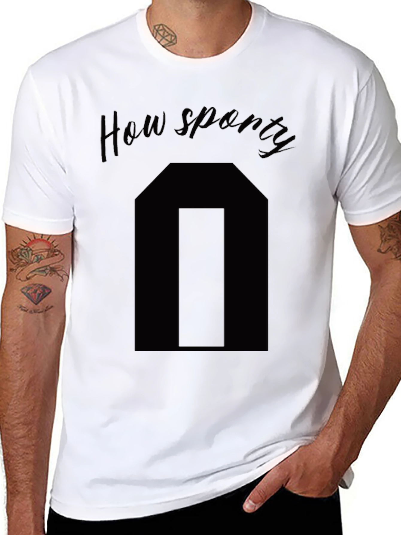 How Sporty T-Shirt - Mens Casual Tee