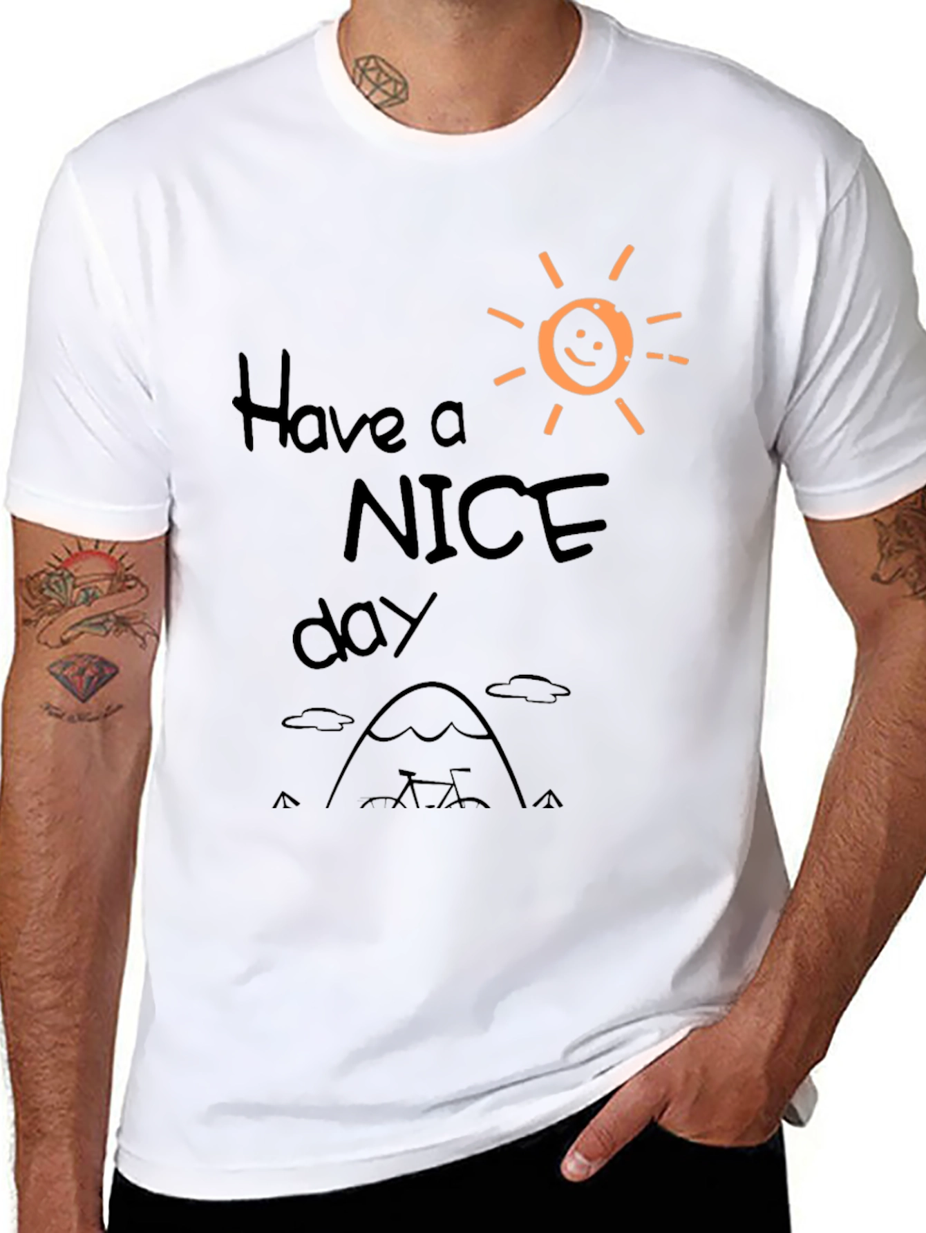 Have a Nice Day Graphic T-Shirt