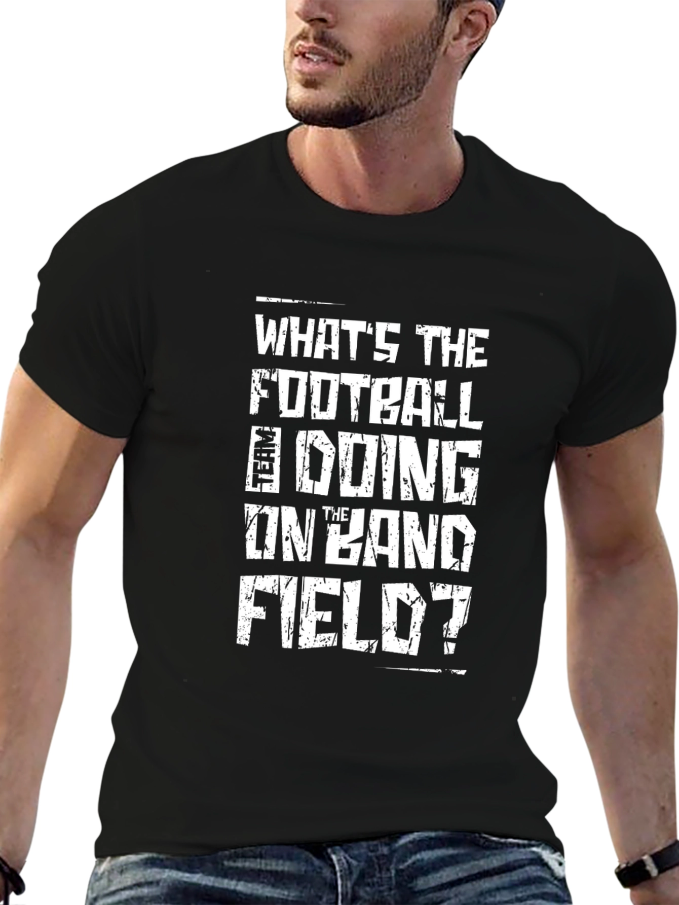 Funny Football Band Field T-Shirt