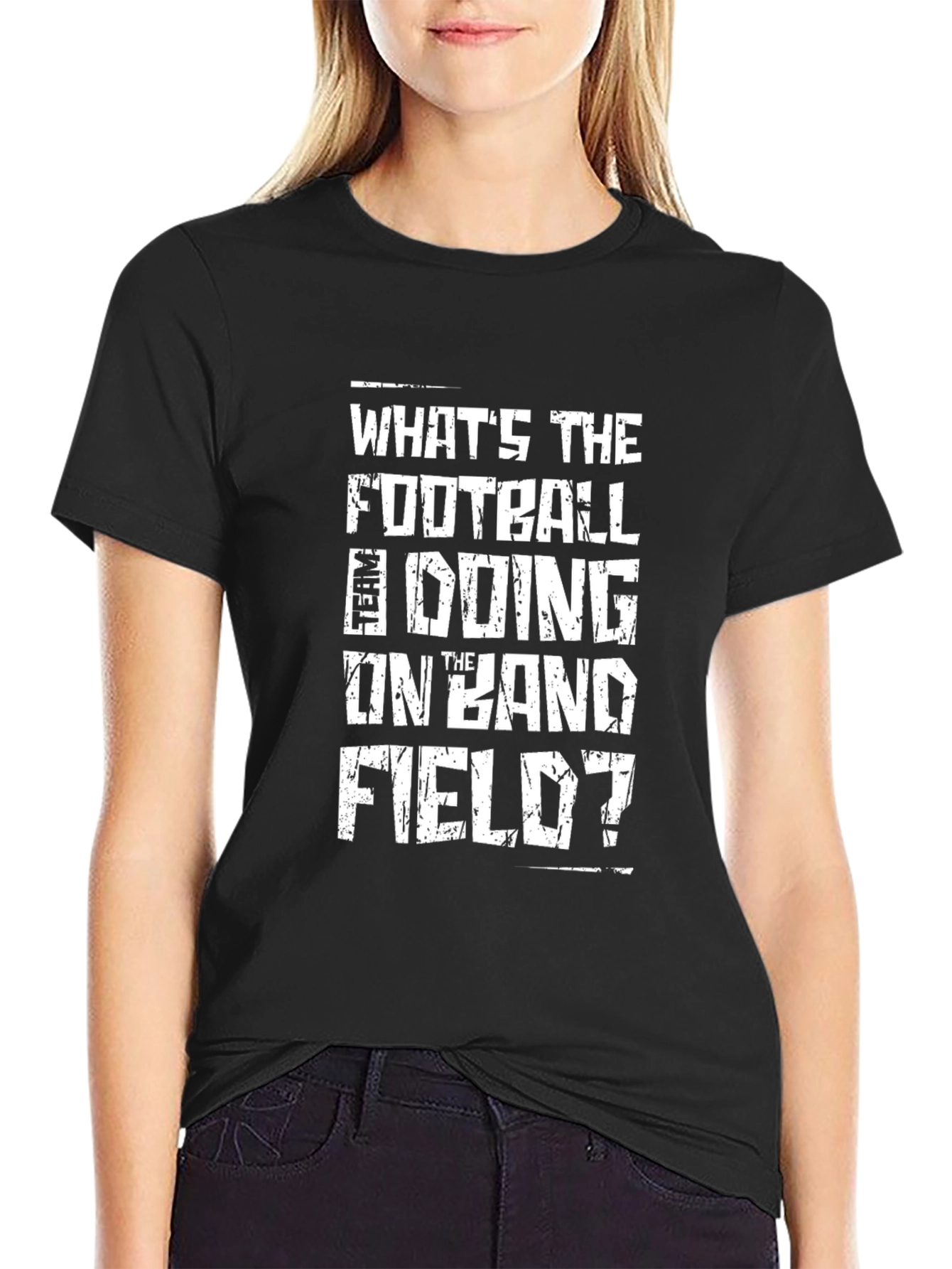 Funny Football Band Field T-Shirt