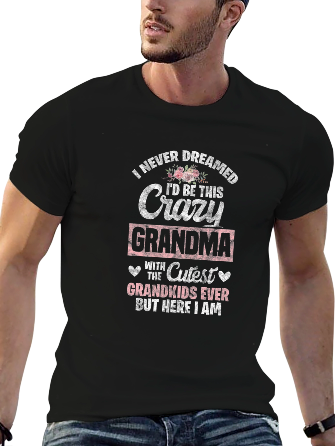 Crazy Grandma T-Shirt - Cutest Grandkids Ever Tee