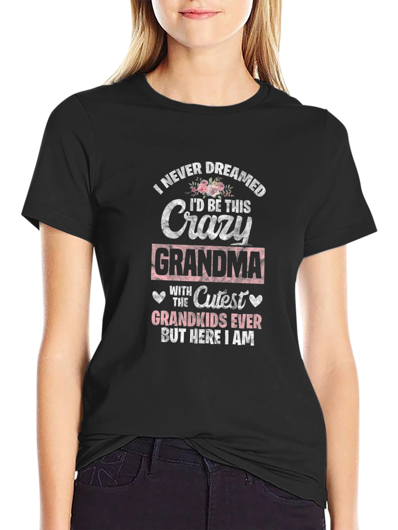 Crazy Grandma T-Shirt - Cutest Grandkids Ever Tee