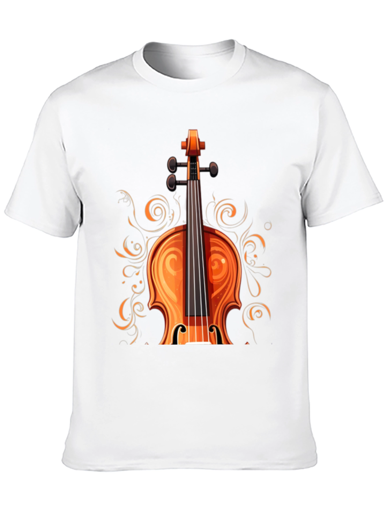 Violin Graphic Tee - Musical Style