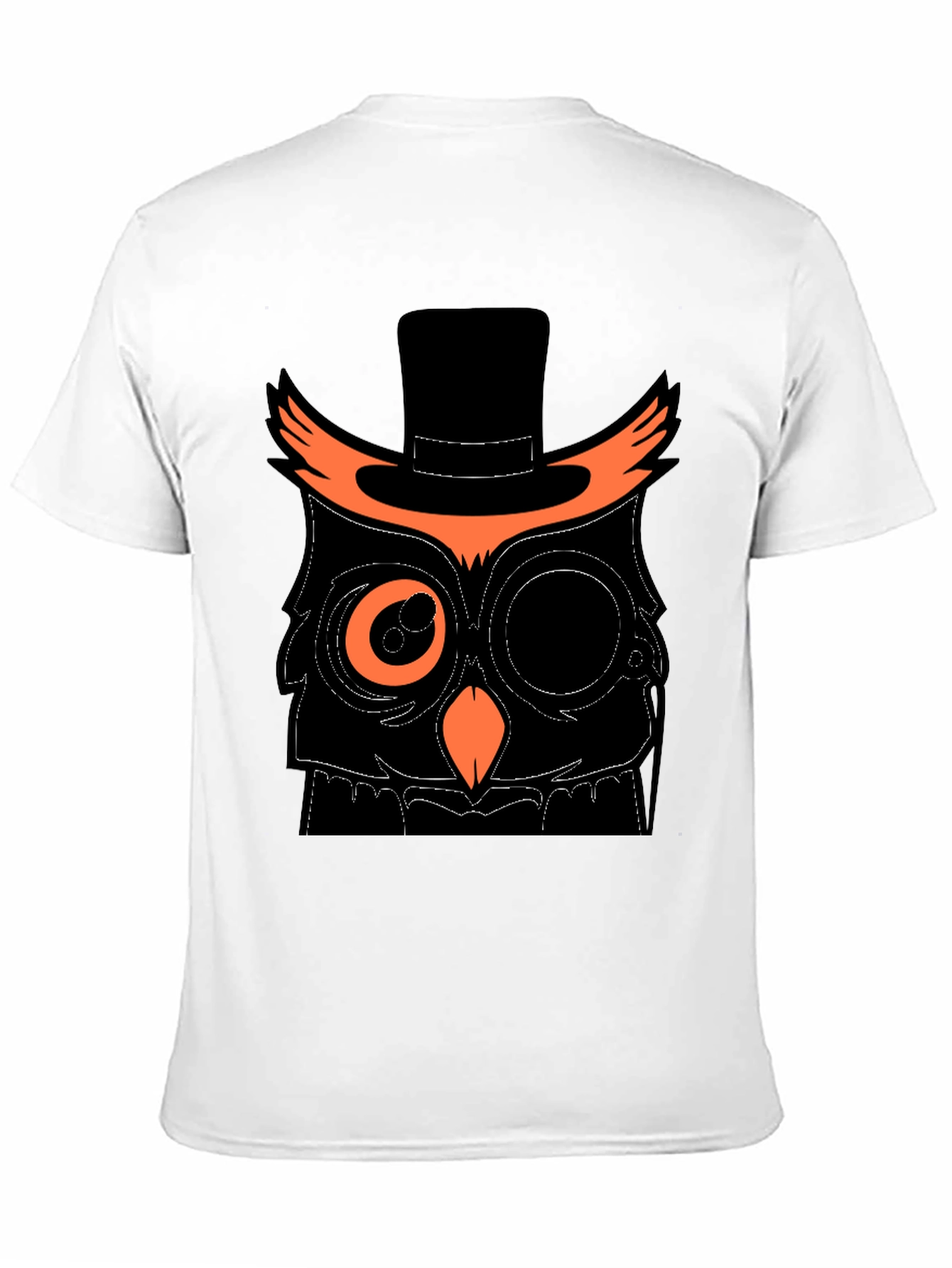 Steampunk Owl T-Shirt: Black Tee with Cool Graphic Design