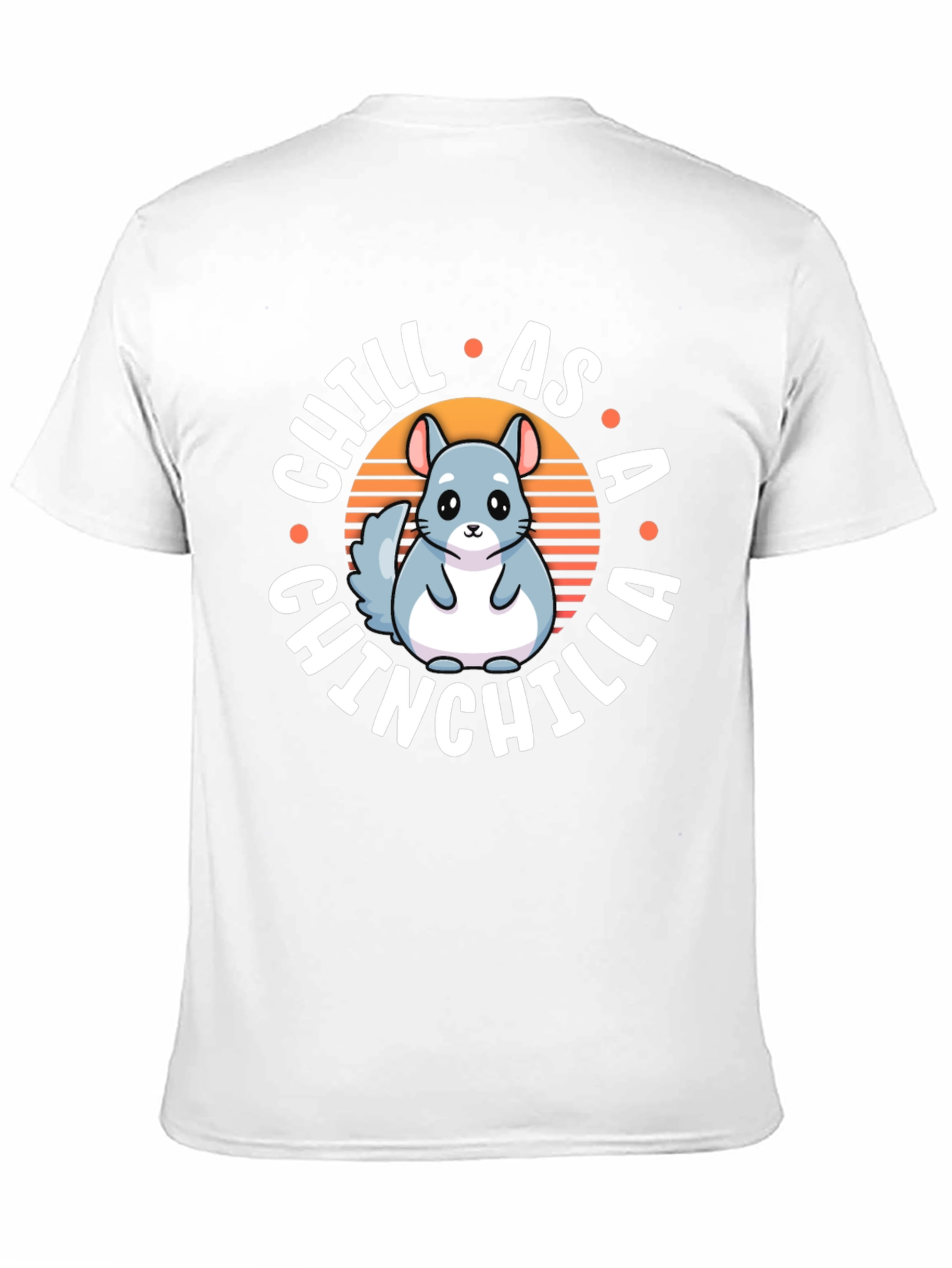 Chill As A Chinchilla Graphic Tee