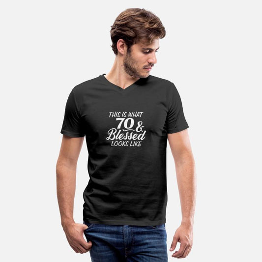 70Th Birthday Shirt Men Women This Is What 70 Bles