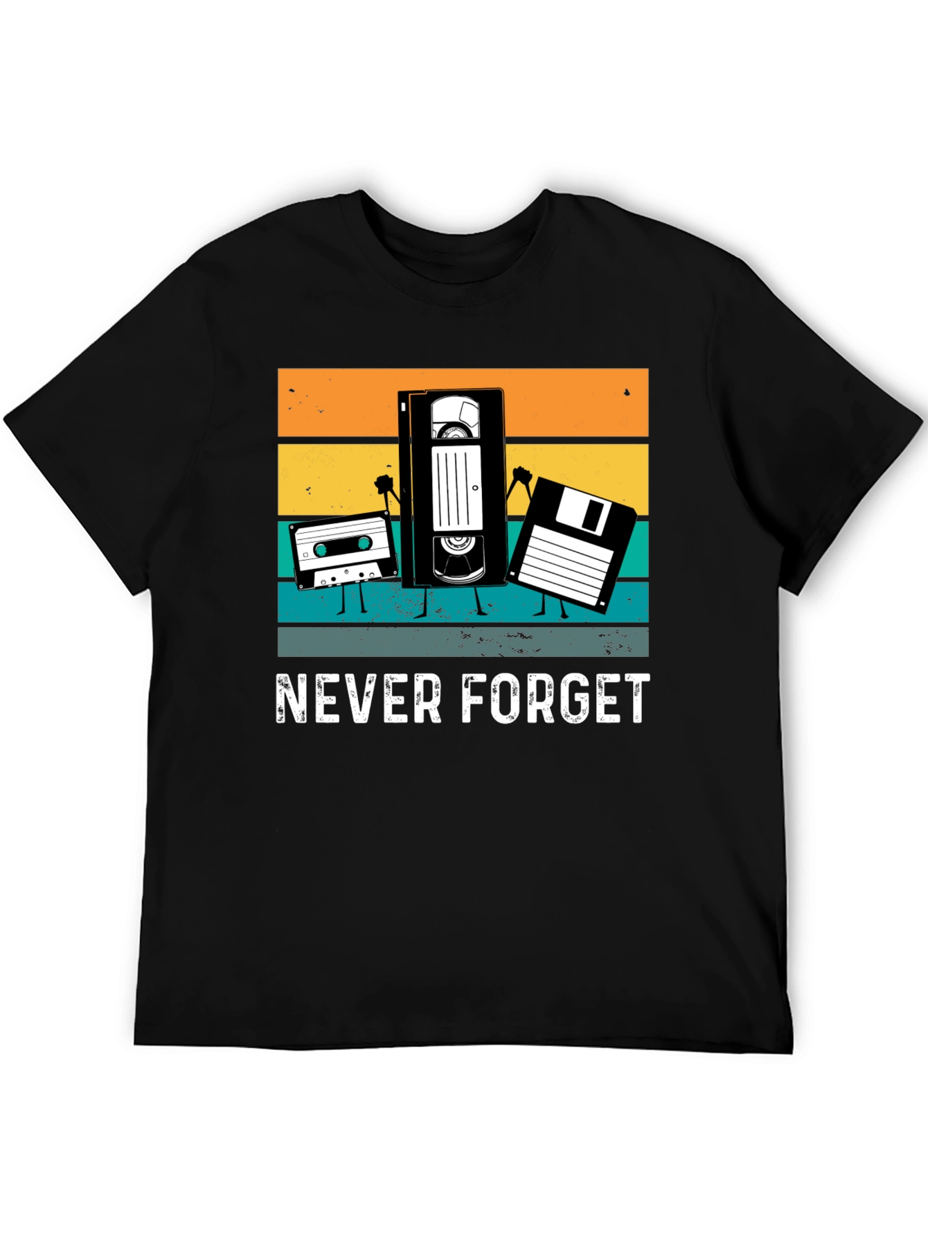 Retro Tech Never Forget T-Shirt