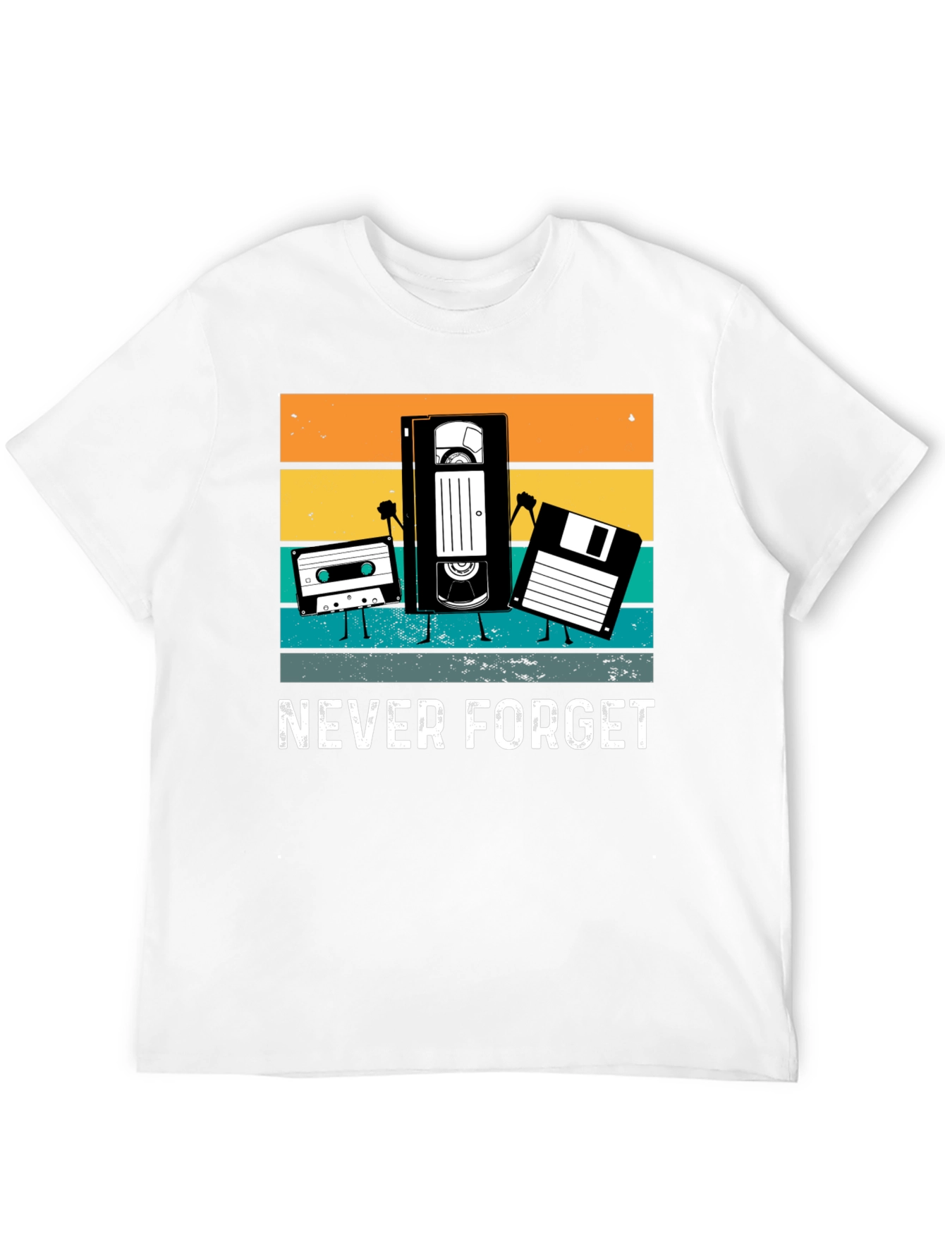Retro Tech Never Forget T-Shirt