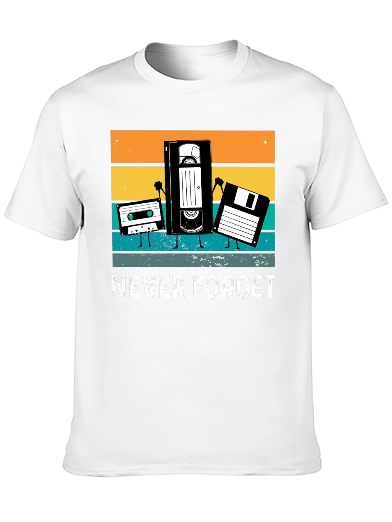 Retro Tech Never Forget T-Shirt