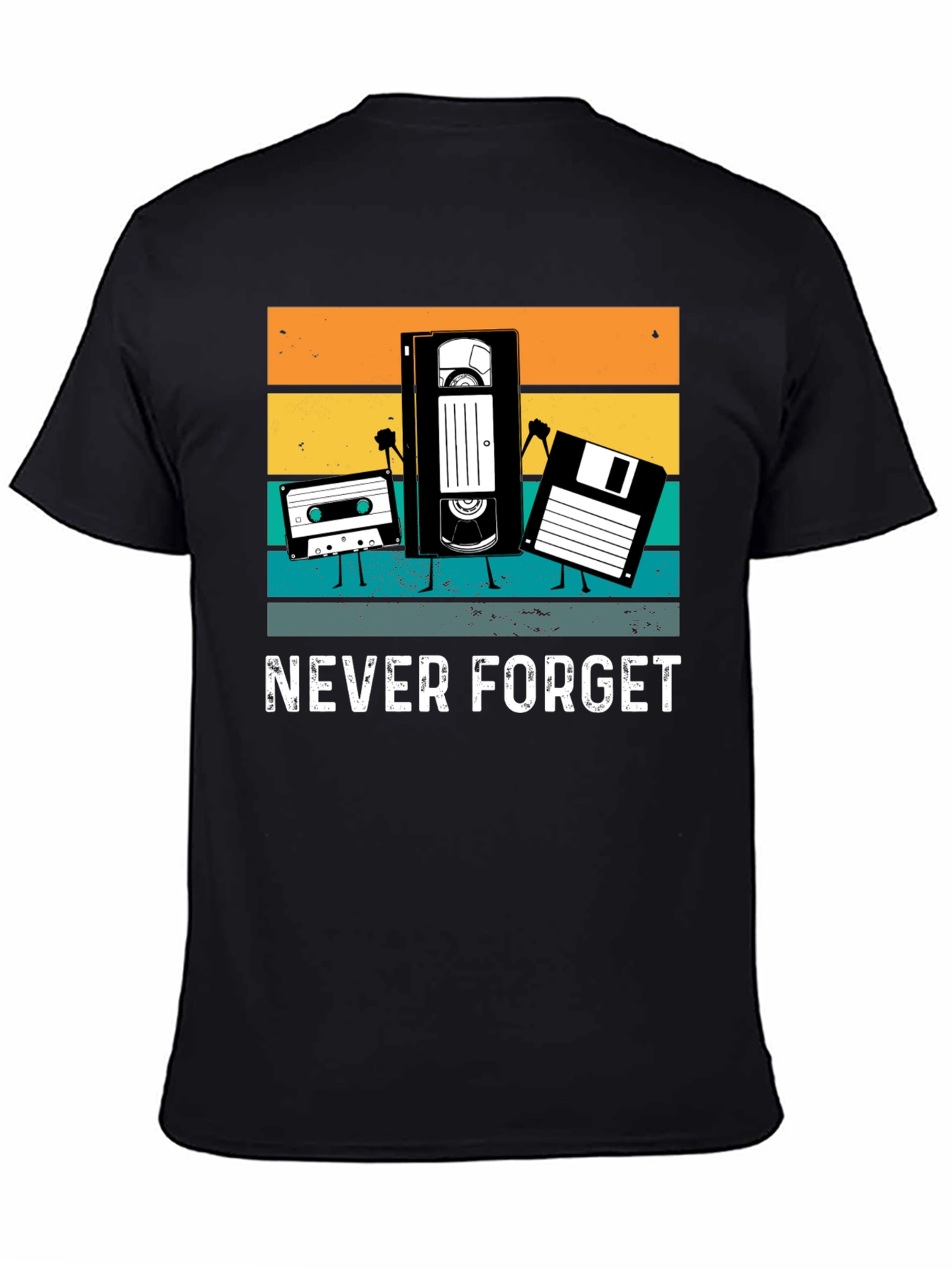 Retro Tech Never Forget T-Shirt