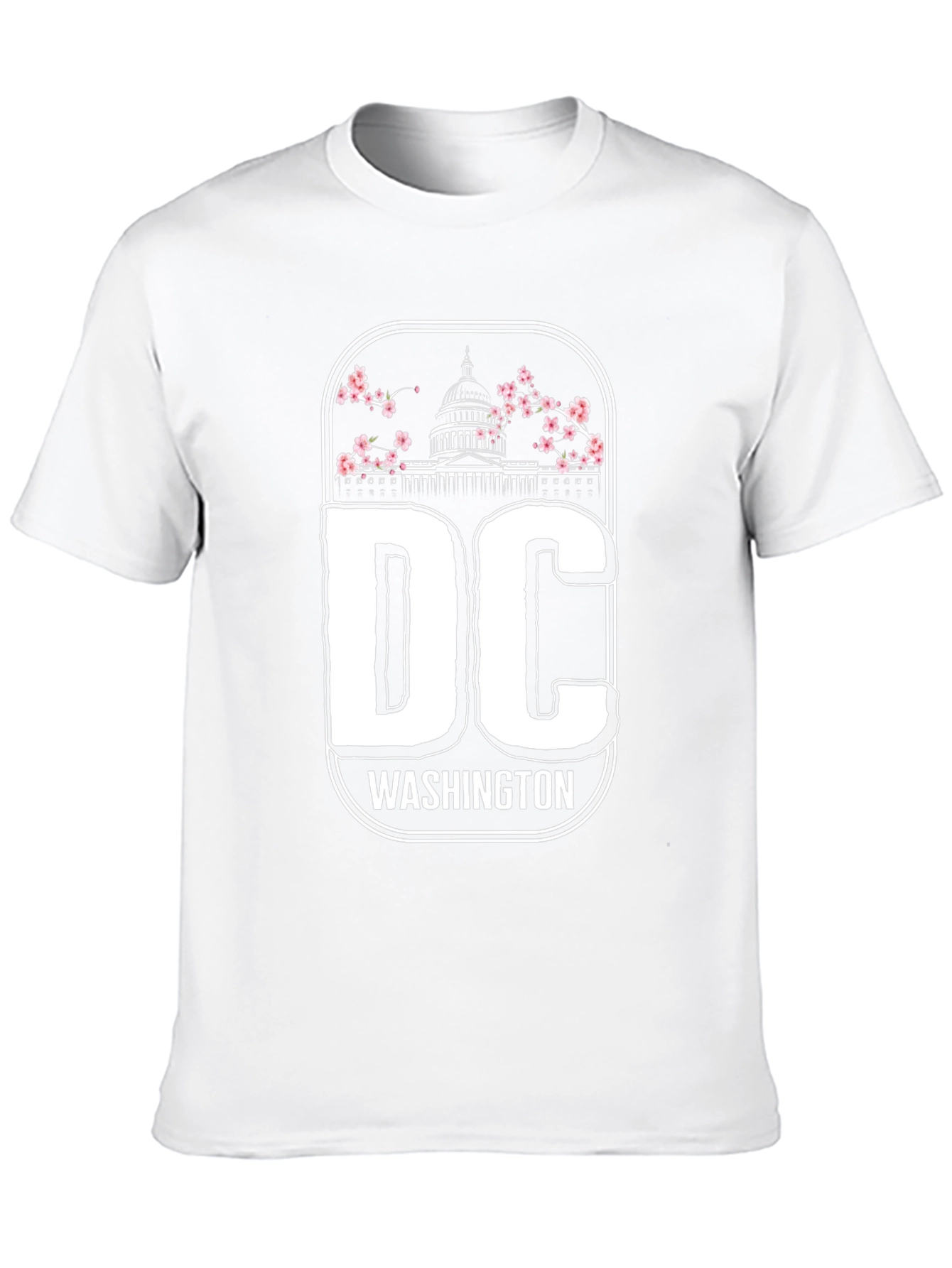 DC Washington Blossom Graphic Tee - Black