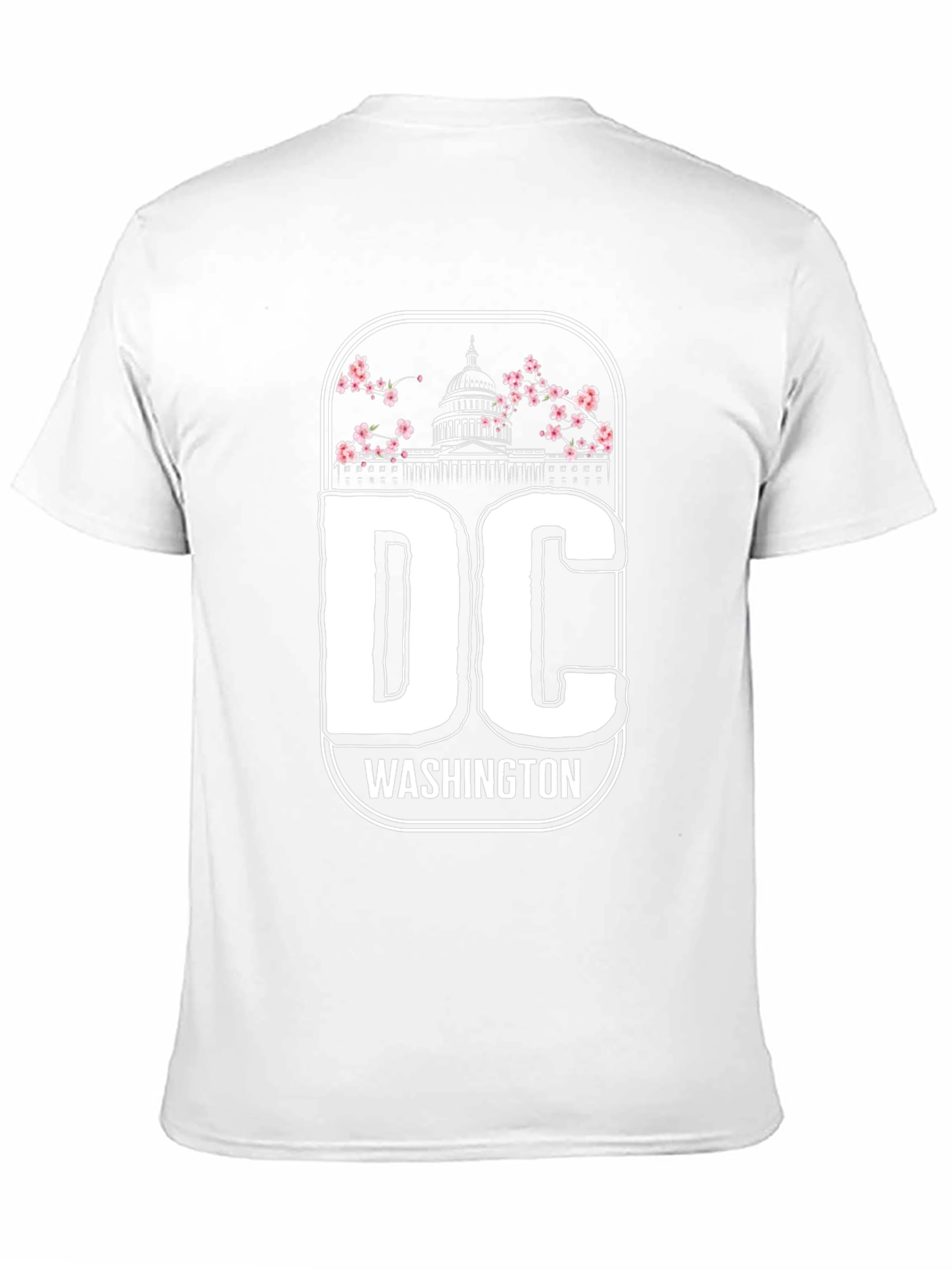 DC Washington Blossom Graphic Tee - Black